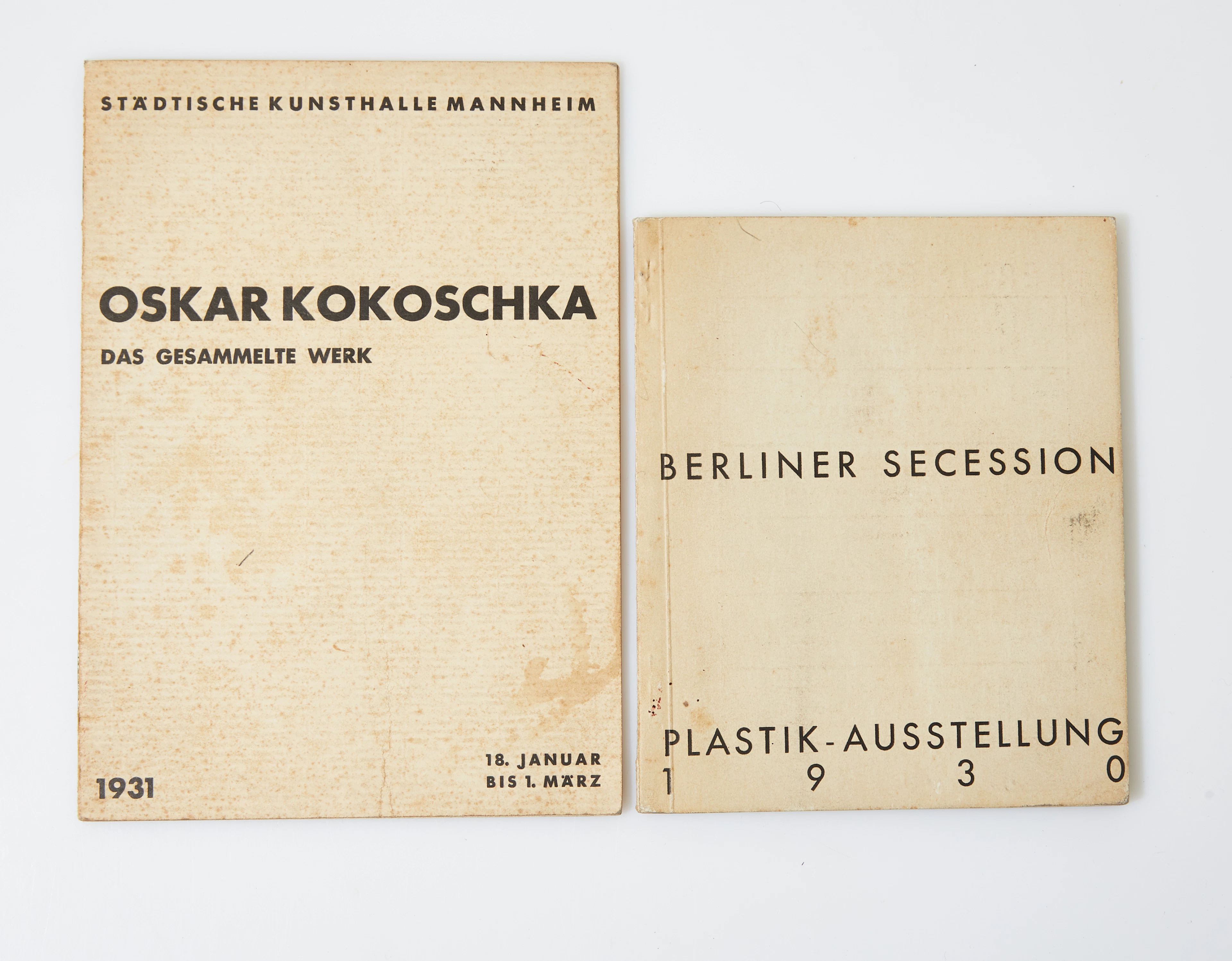 Berliner Secession and Kokoschka 2 vol.