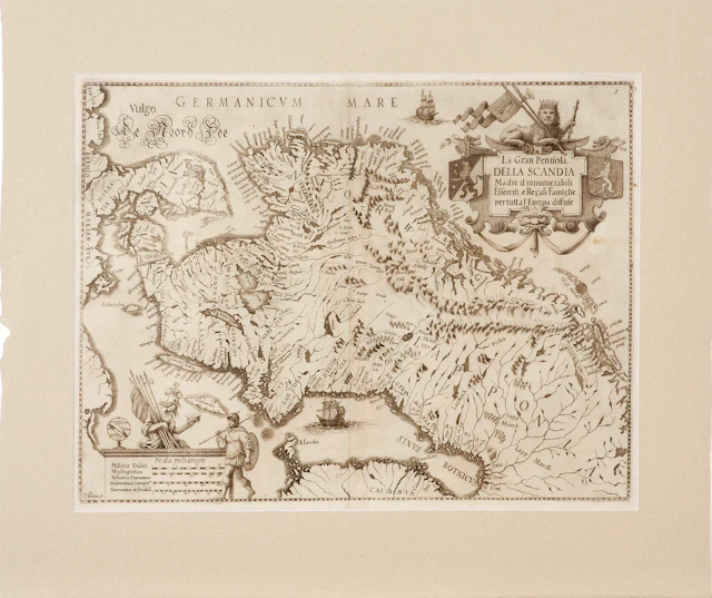 Castiglione La gran penisola della Scandia 1664