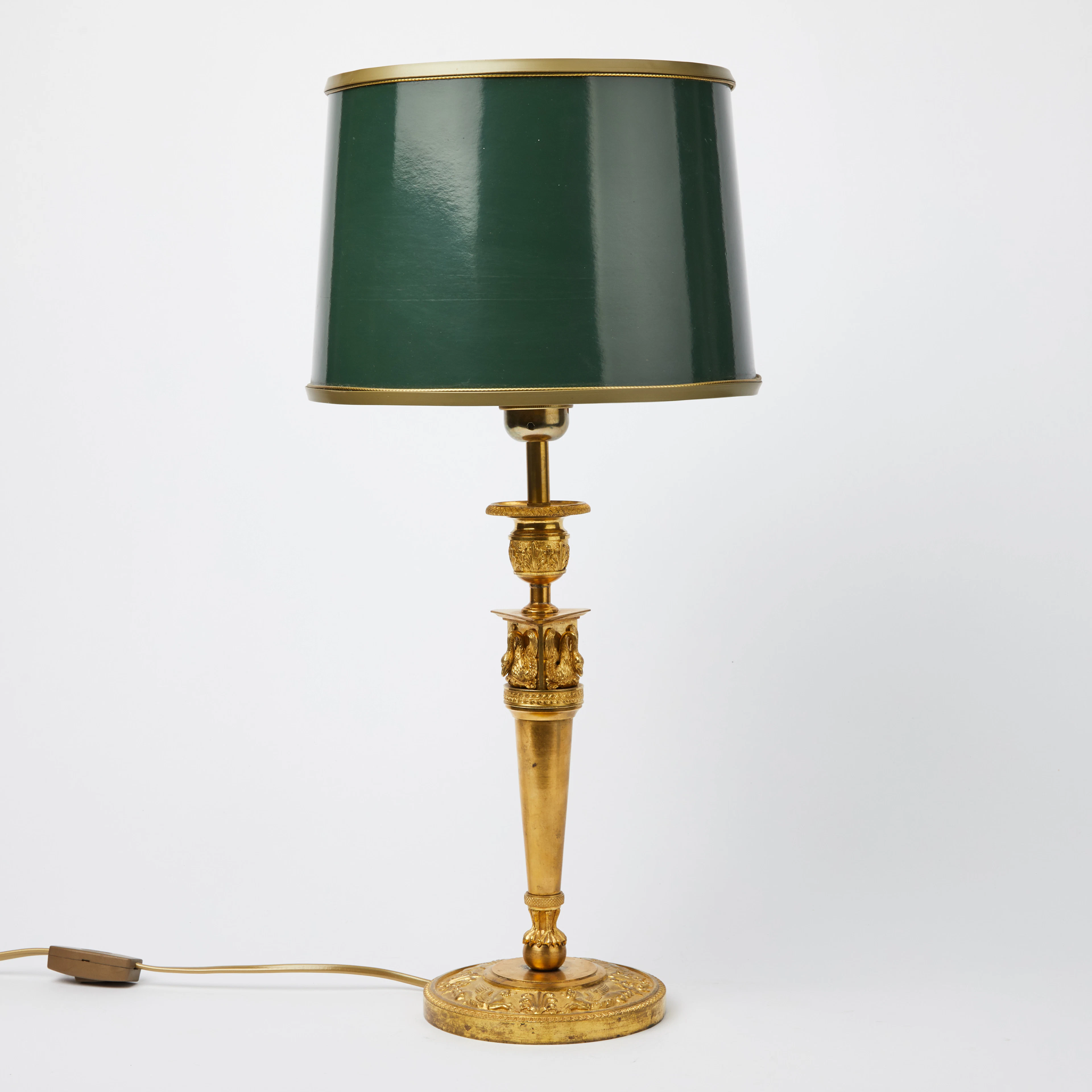 Bordslampa, 1800-talets första kvartal