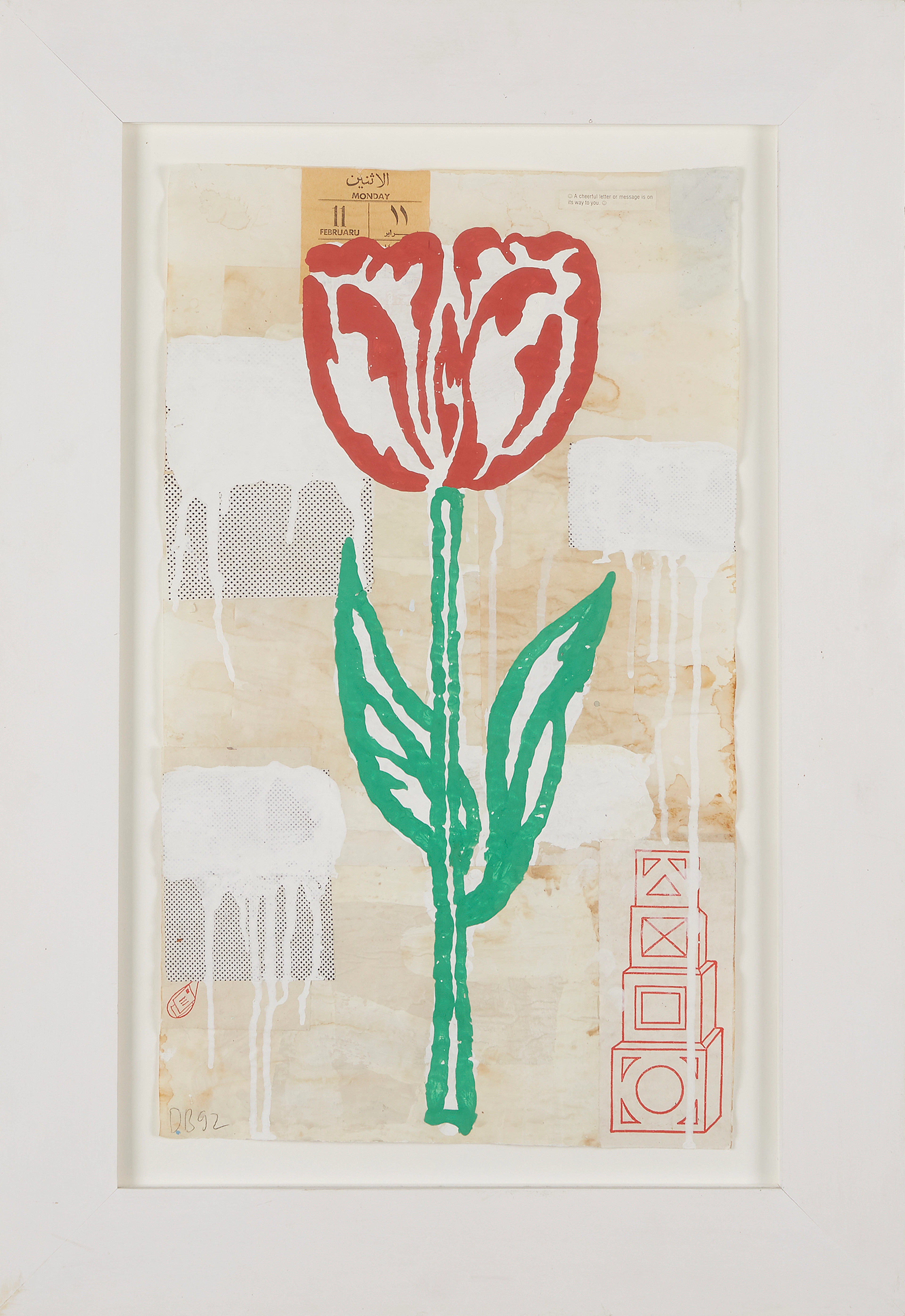 Donald Baechler - Flower