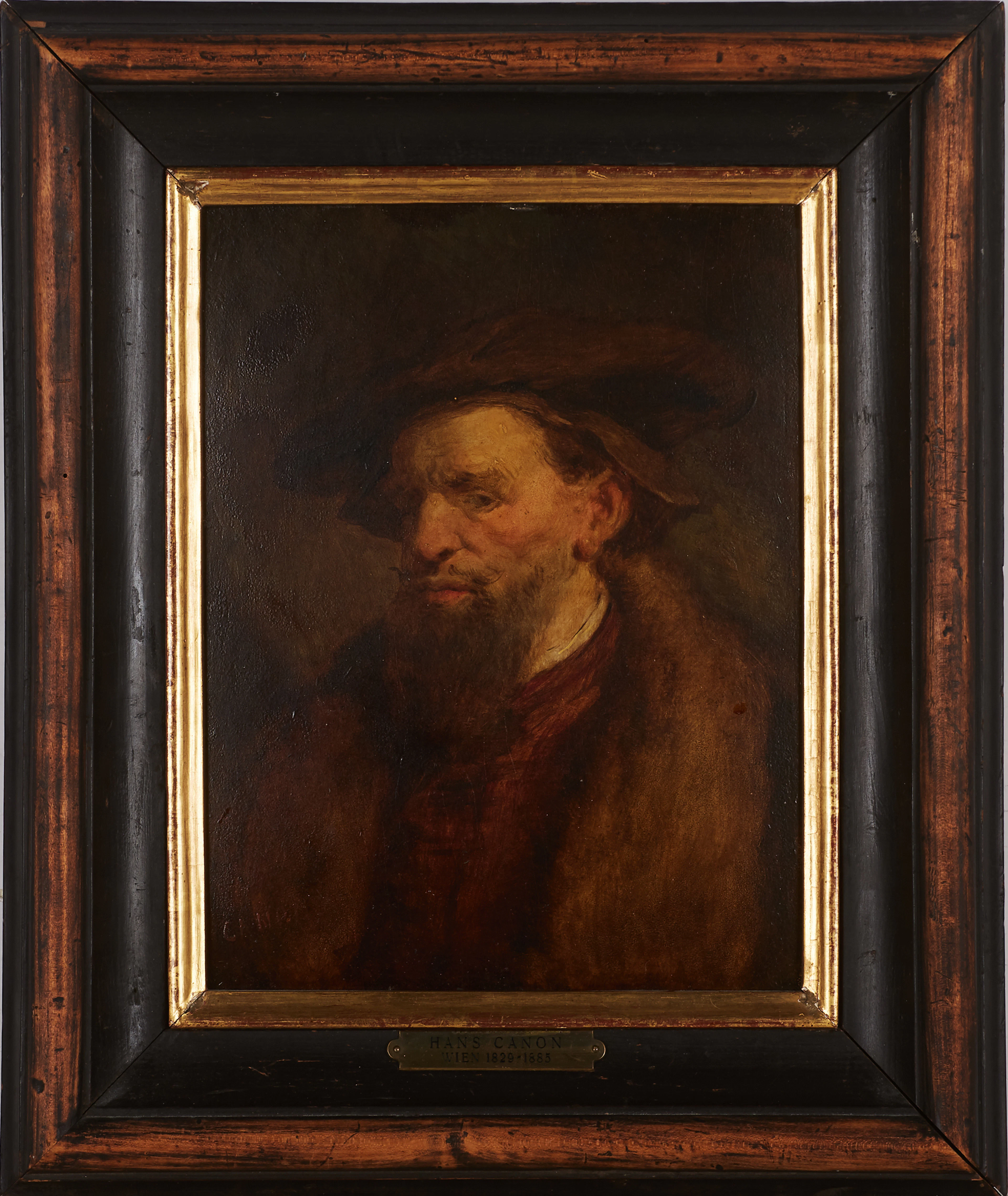 Hans Canon oljemålning