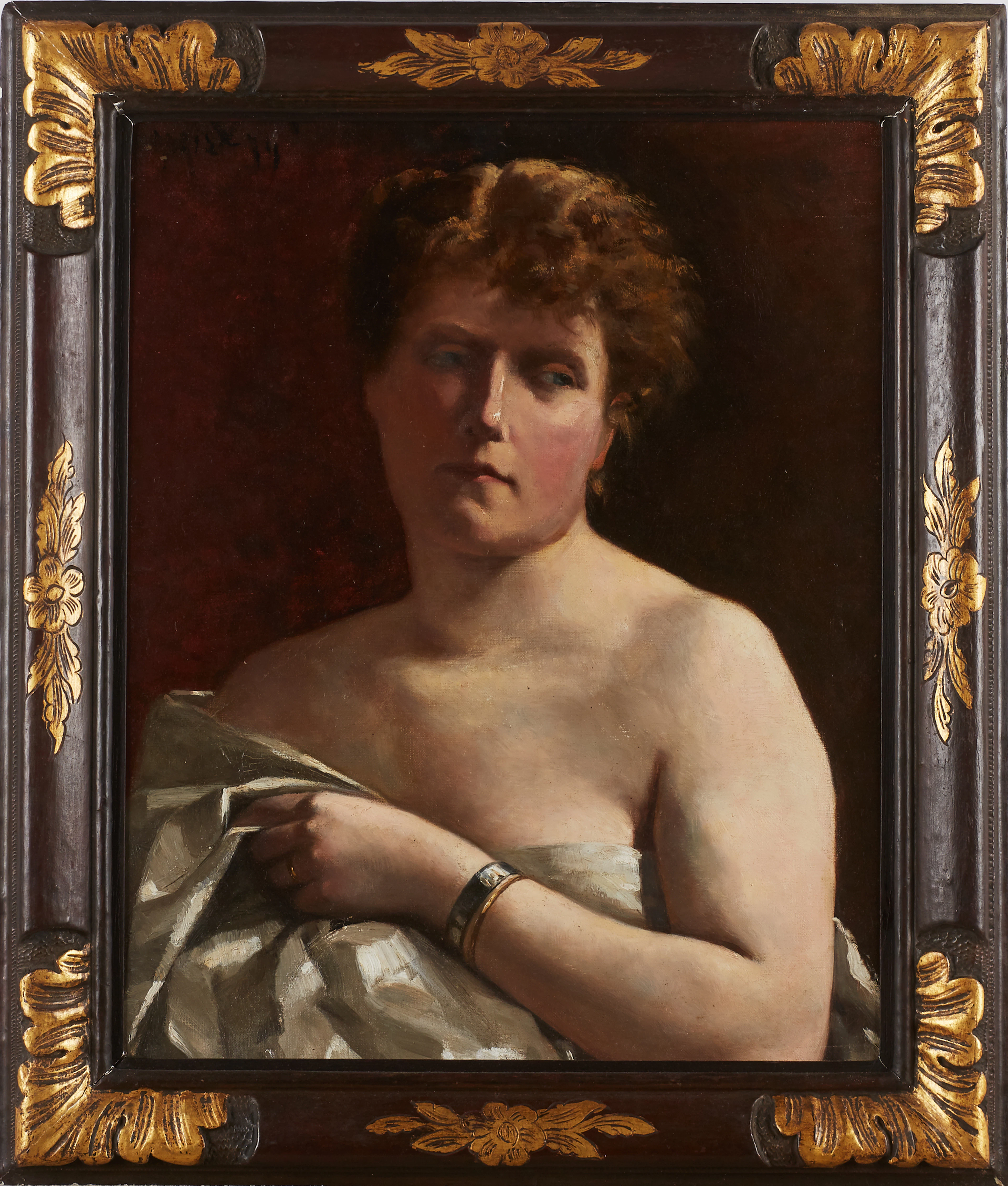 Julia Beck oljemålning