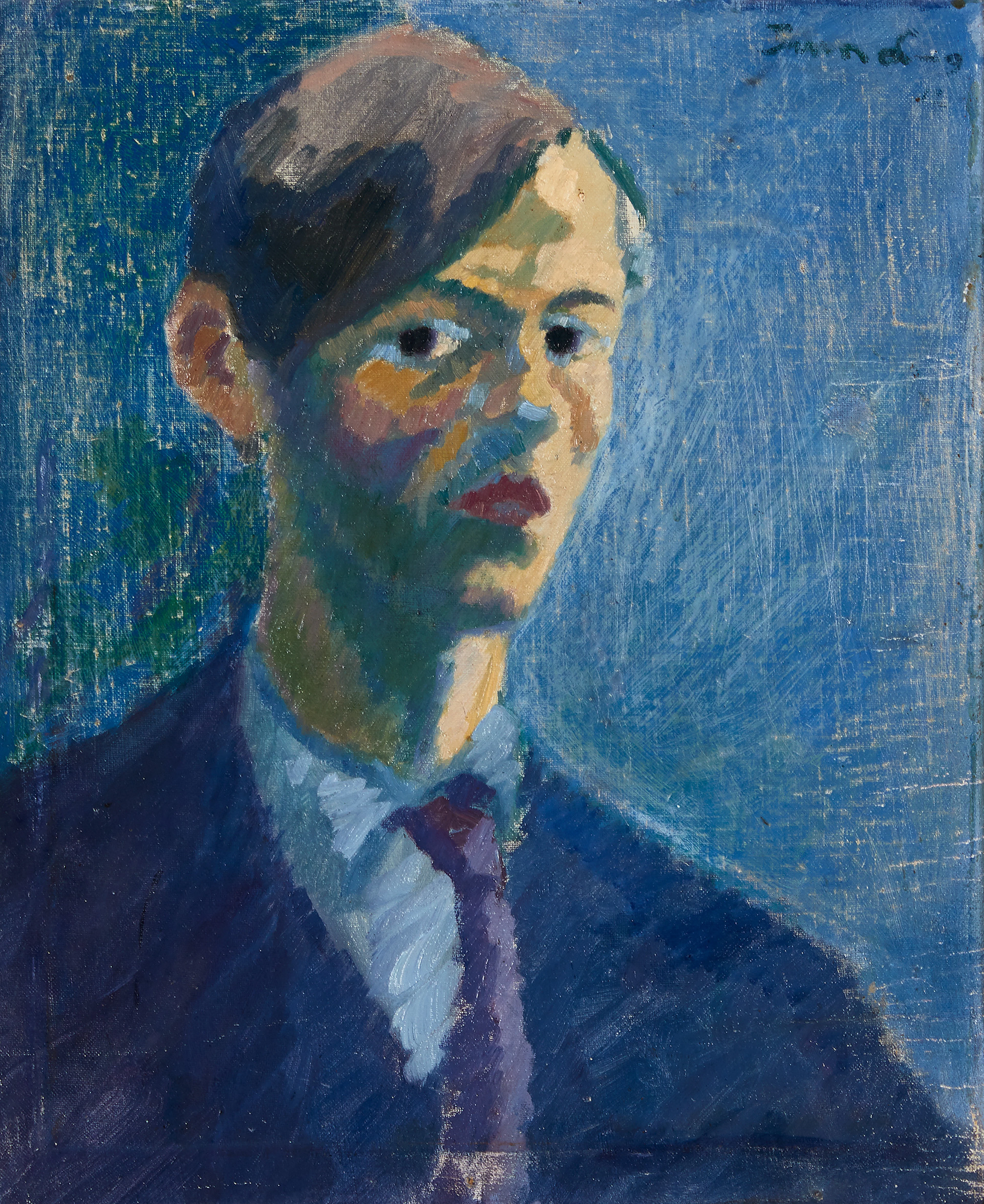 Ivan Lönnberg: Självporträtt