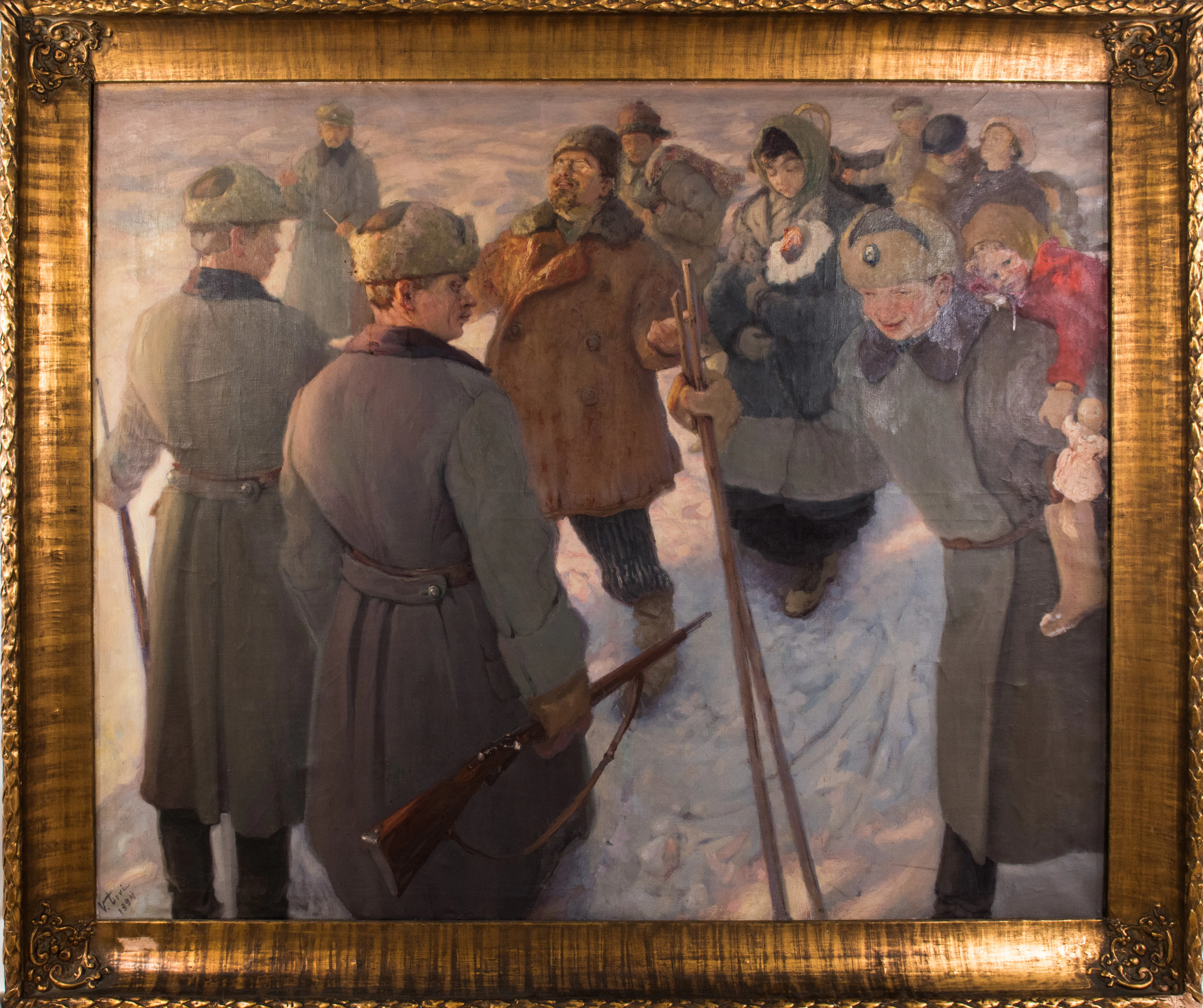 Vasili Levi oljemålning