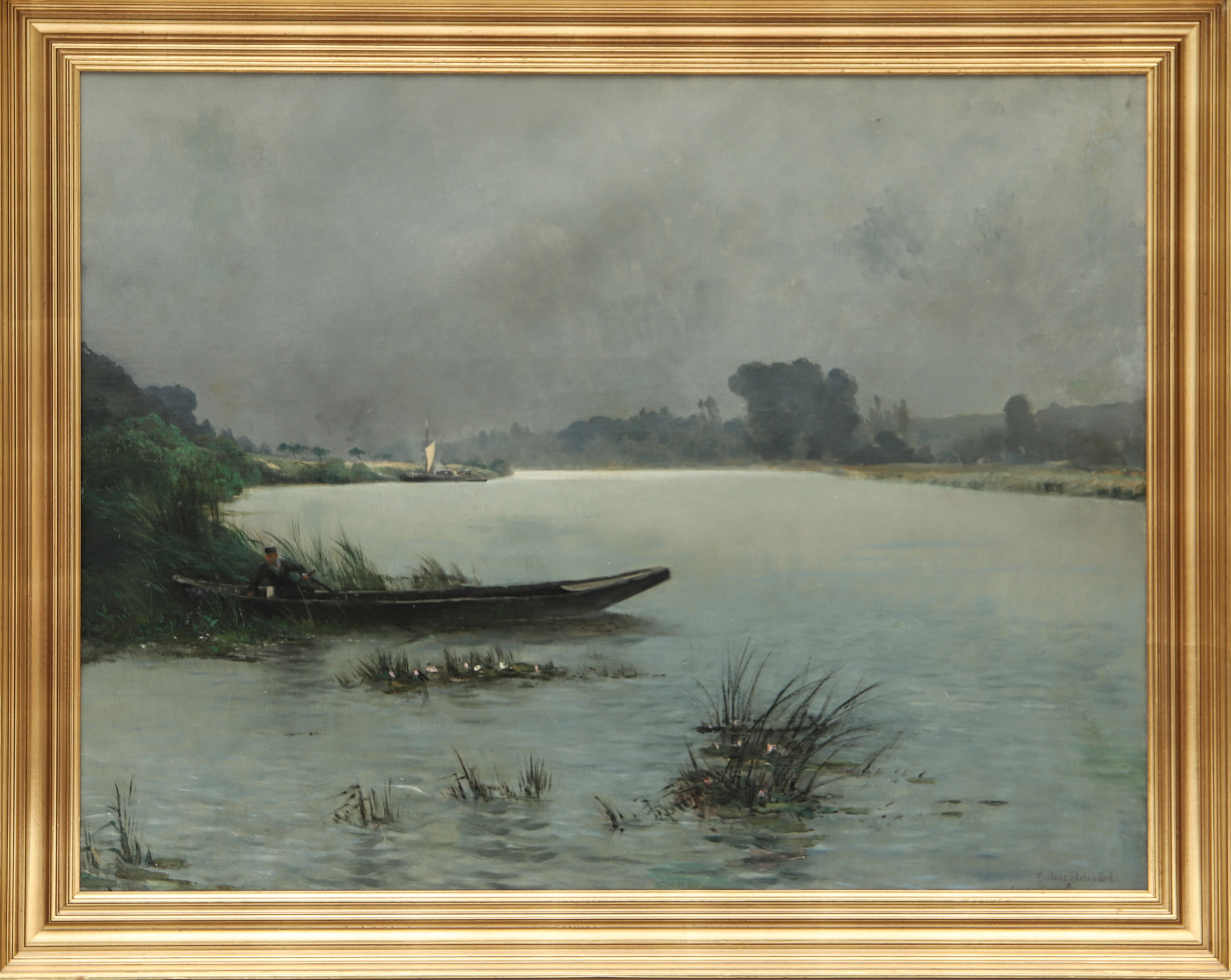 Gustave Adelswärd, oljemålning