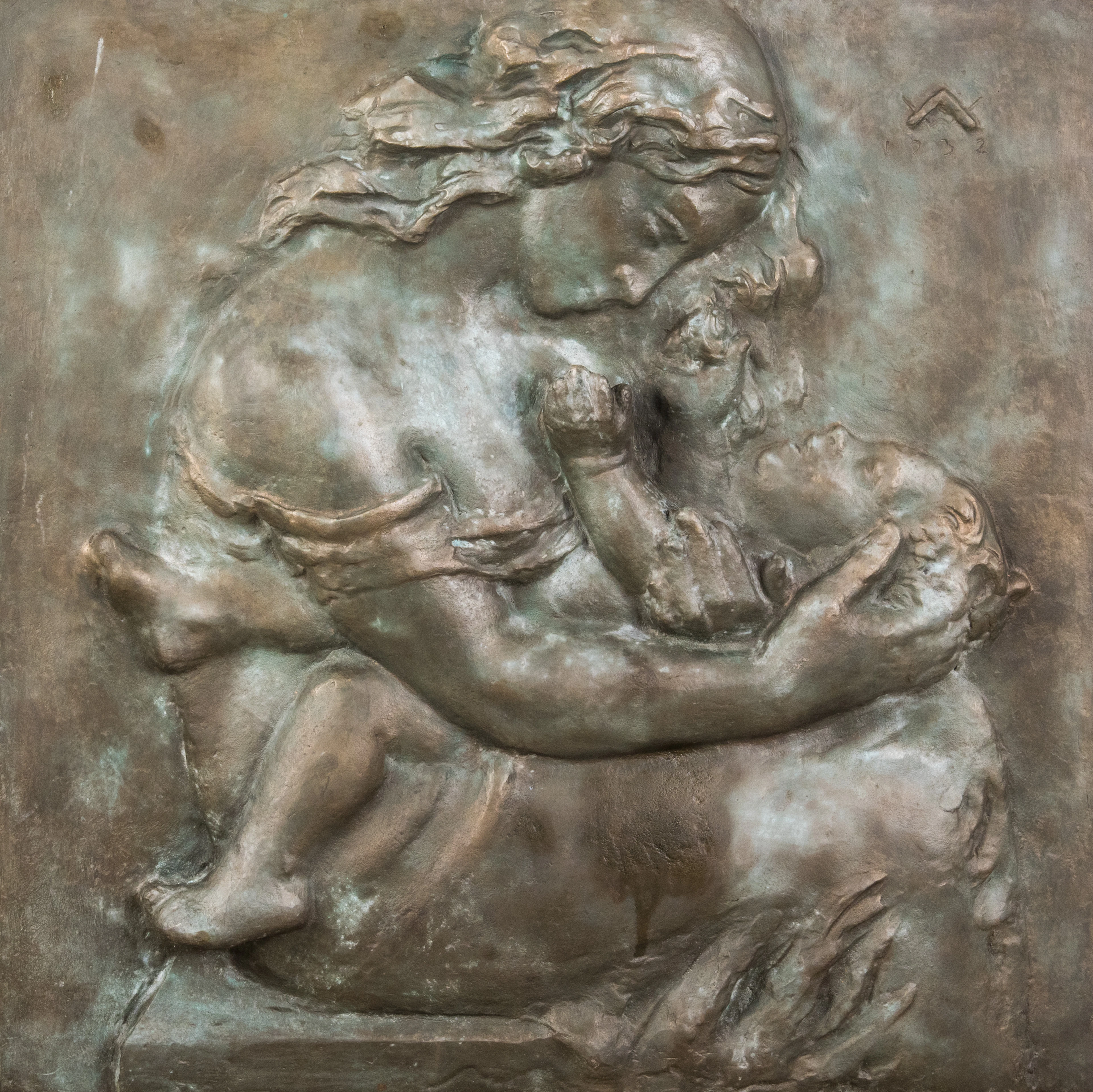 Wäinö Aaltonen bronsrelief