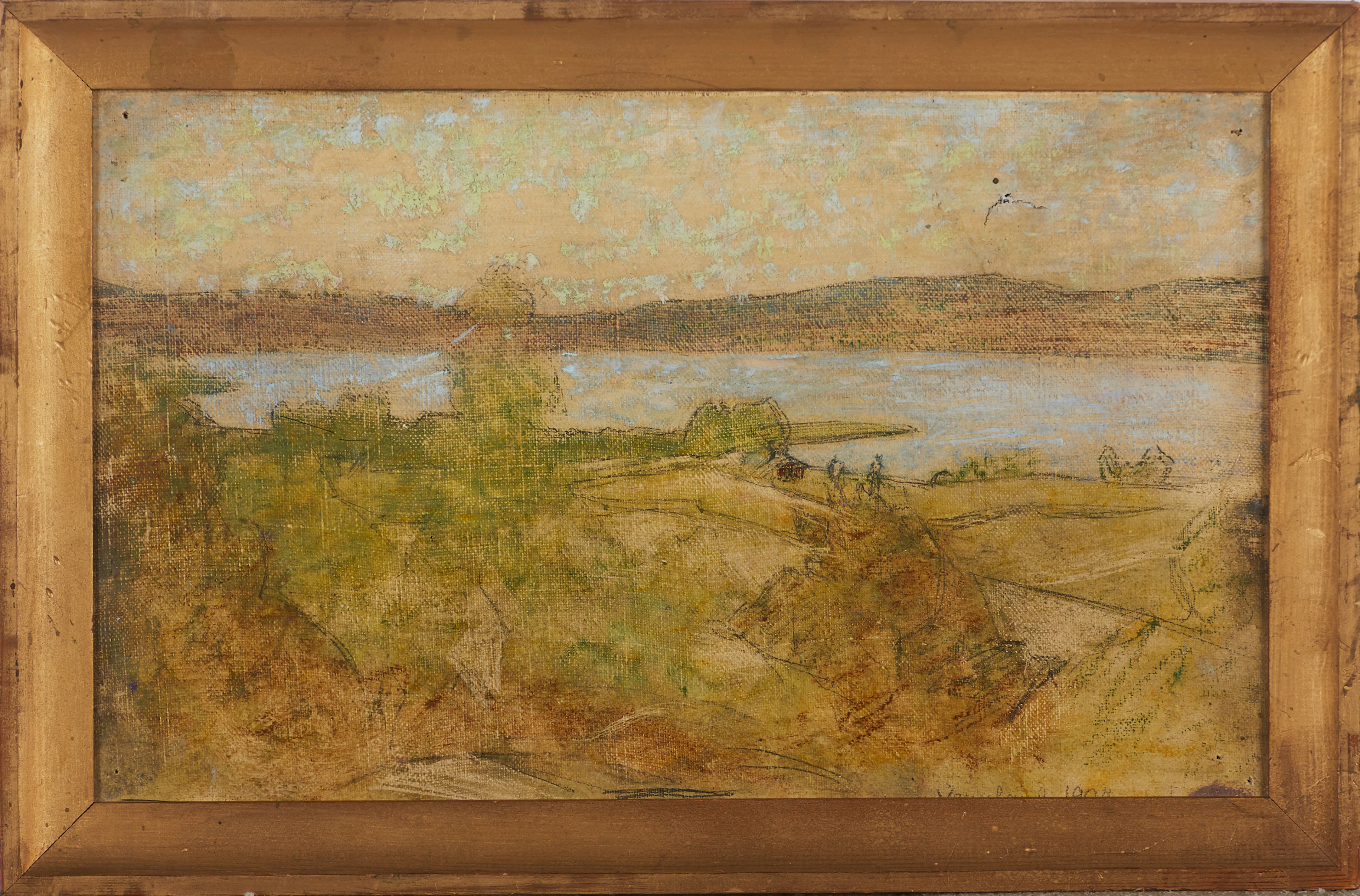 Richard Bergh oljemålning
