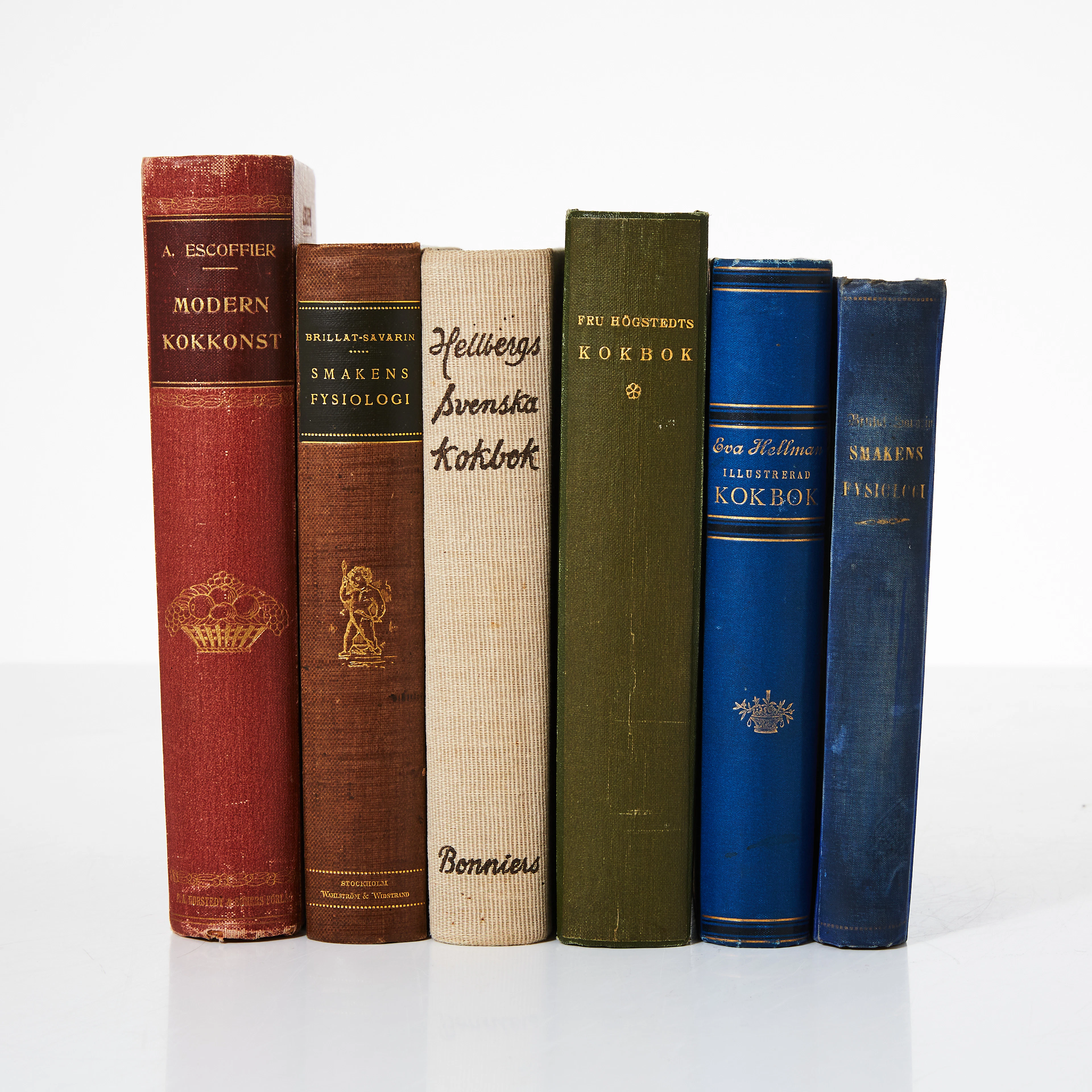 Kokböcker, 6 vol.