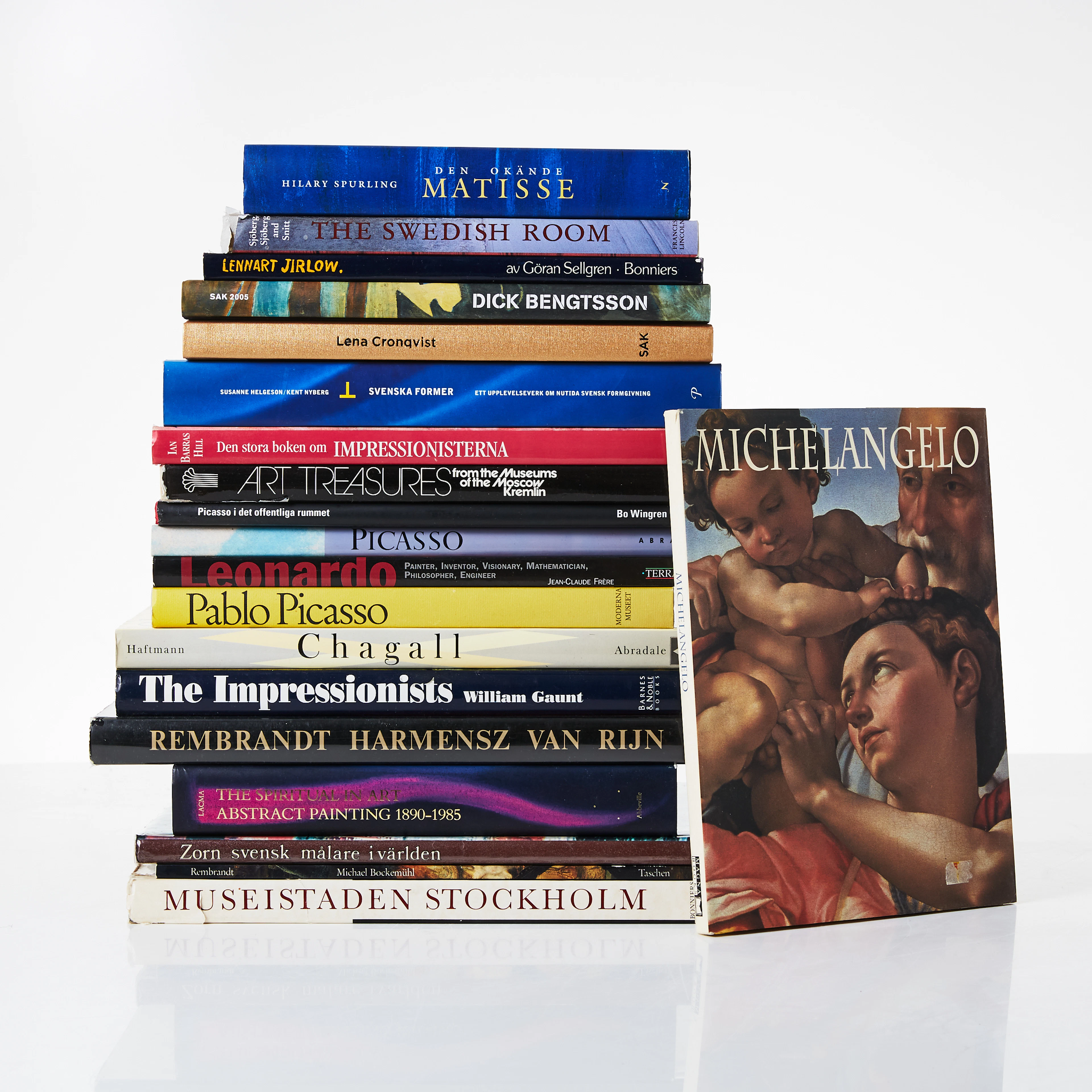 Böcker om modern konst, 20 vol.