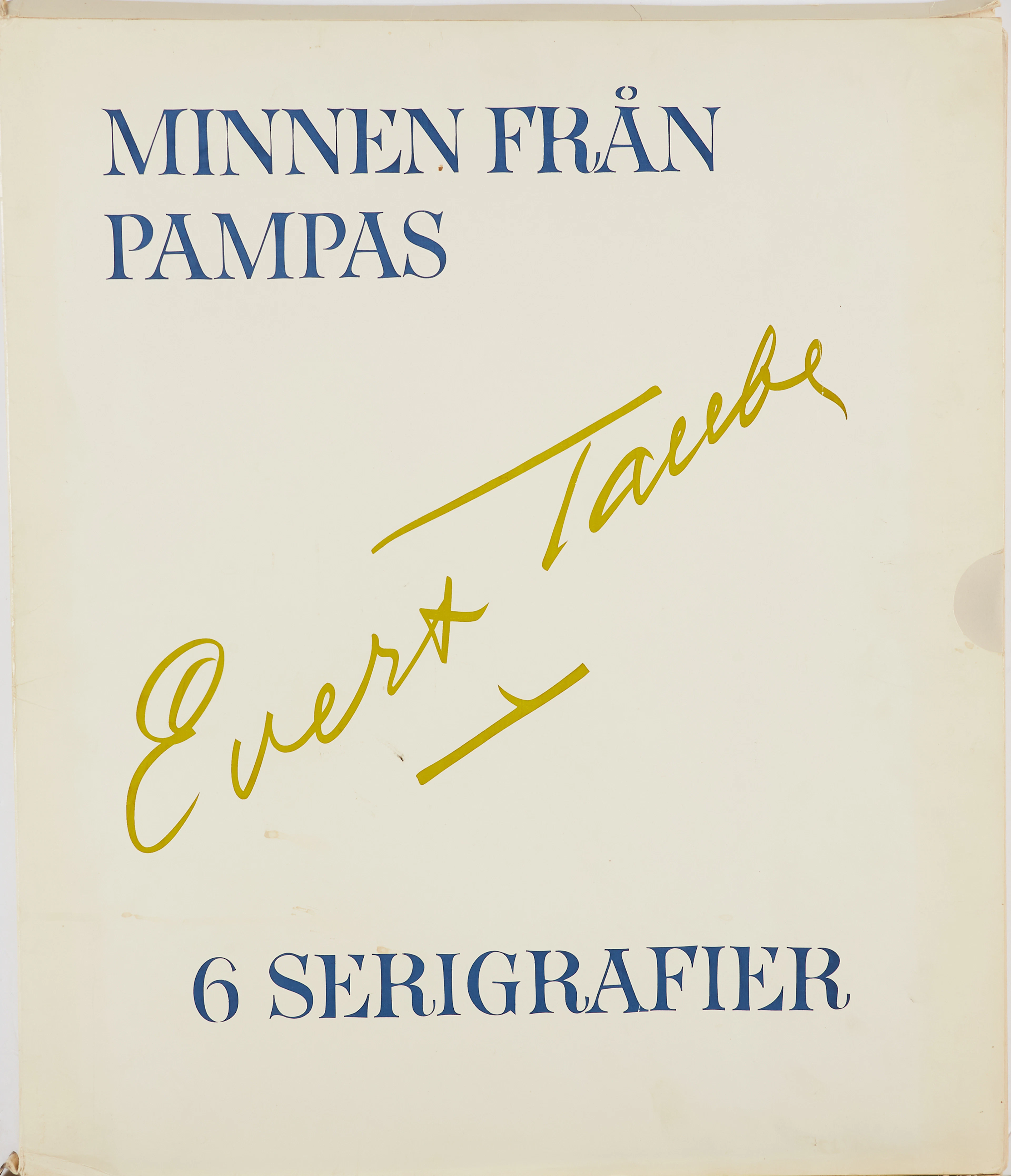 Evert Taube färgserigrafier
