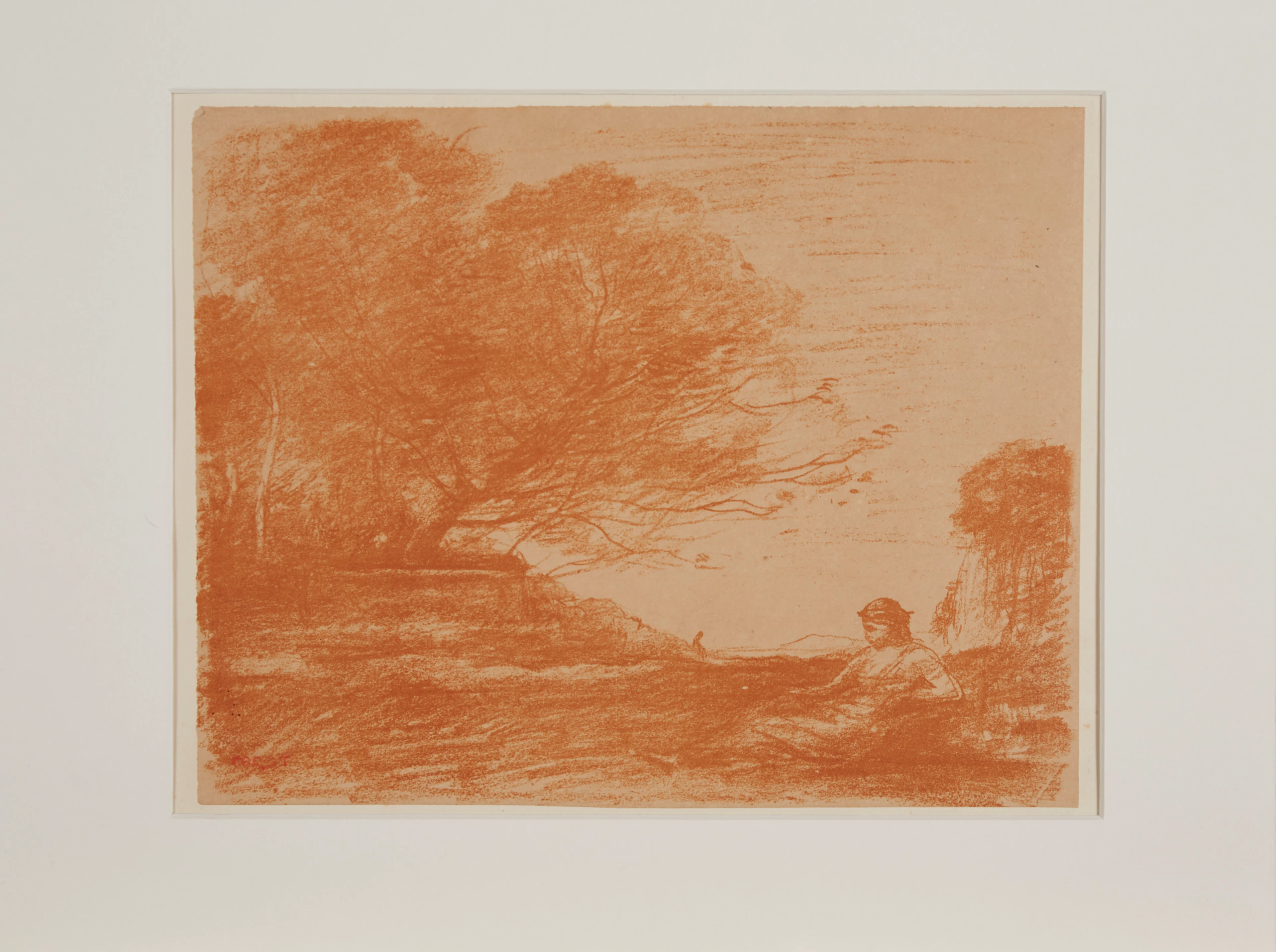 Corot etsning