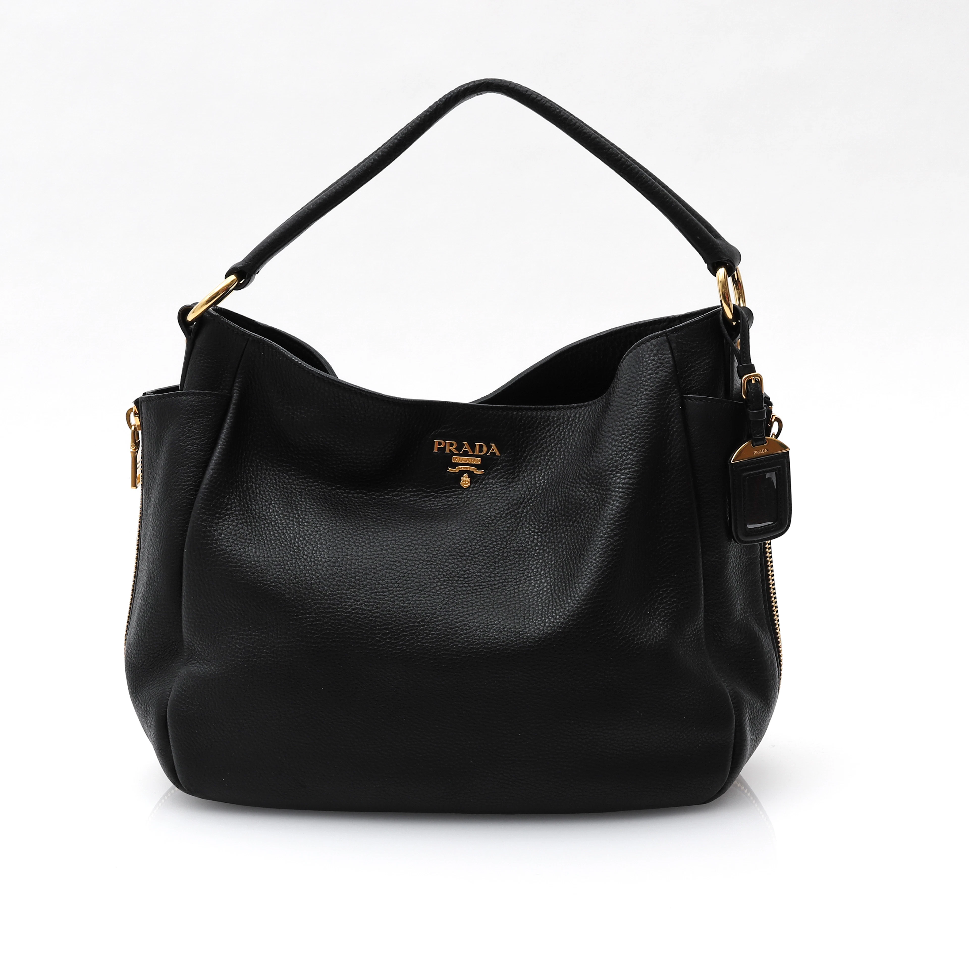 Edition Luxe Prada Vitello Daino Hobo Shoulder Bag