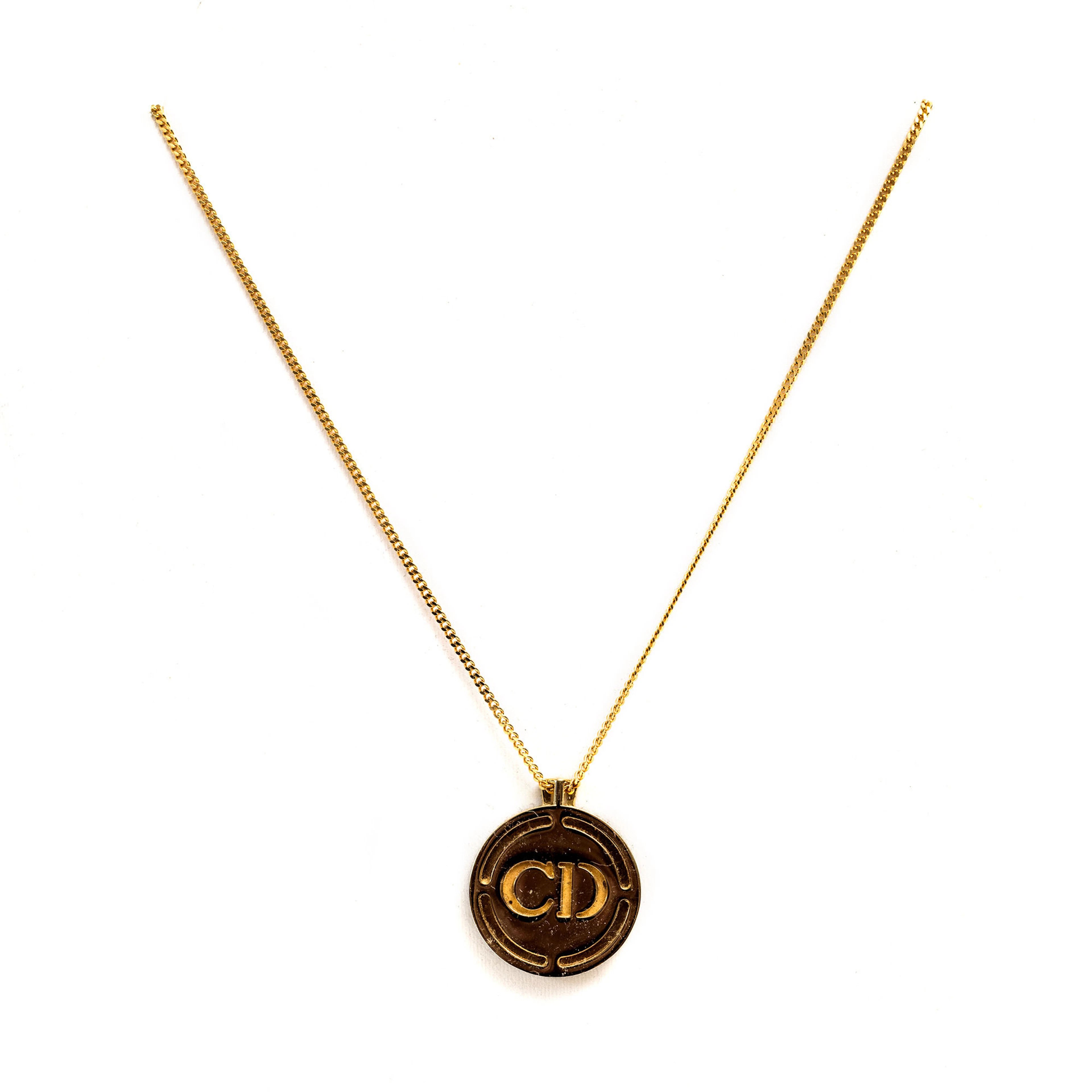 Christian Dior halsband med hänge