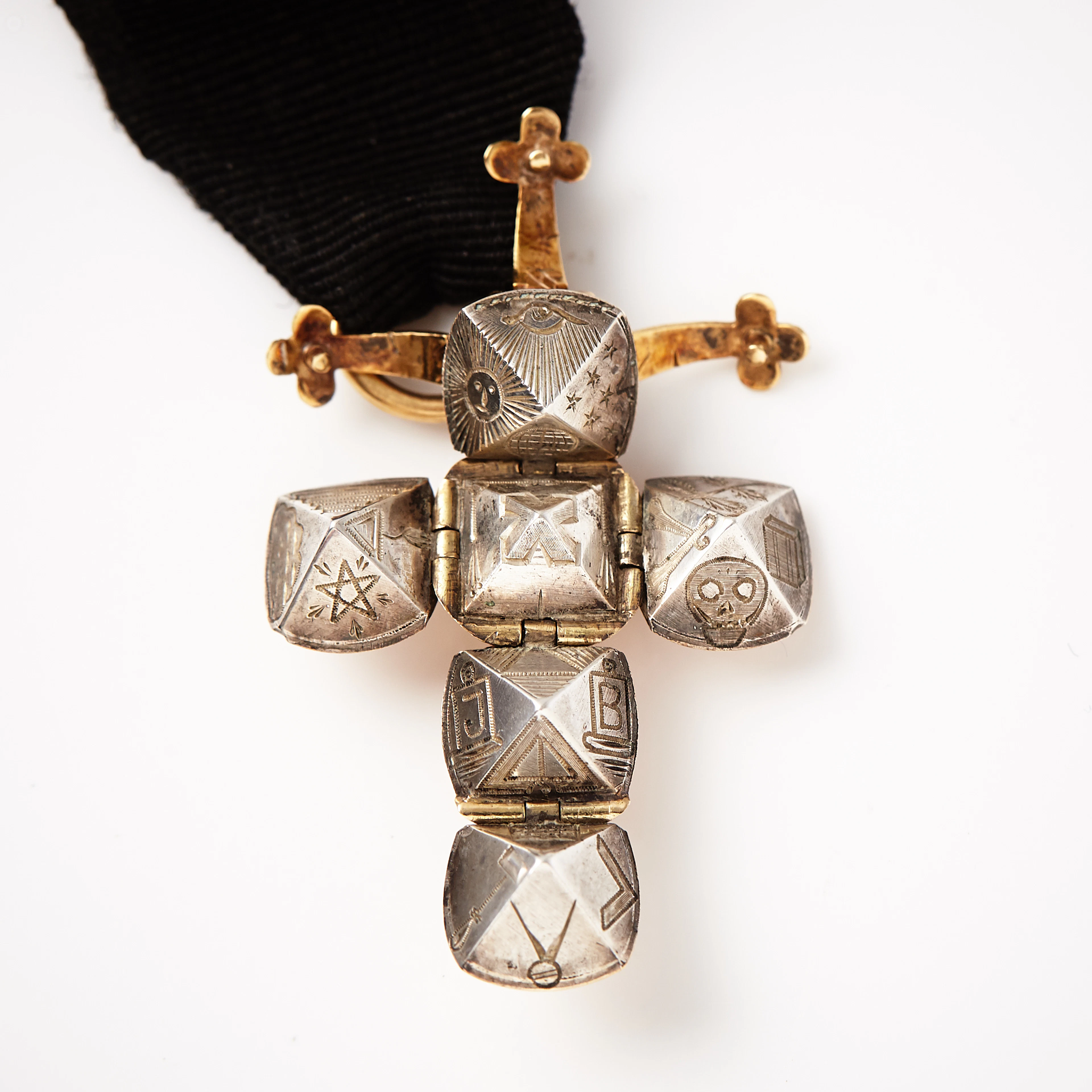 Frimurarhänge med chatelaine