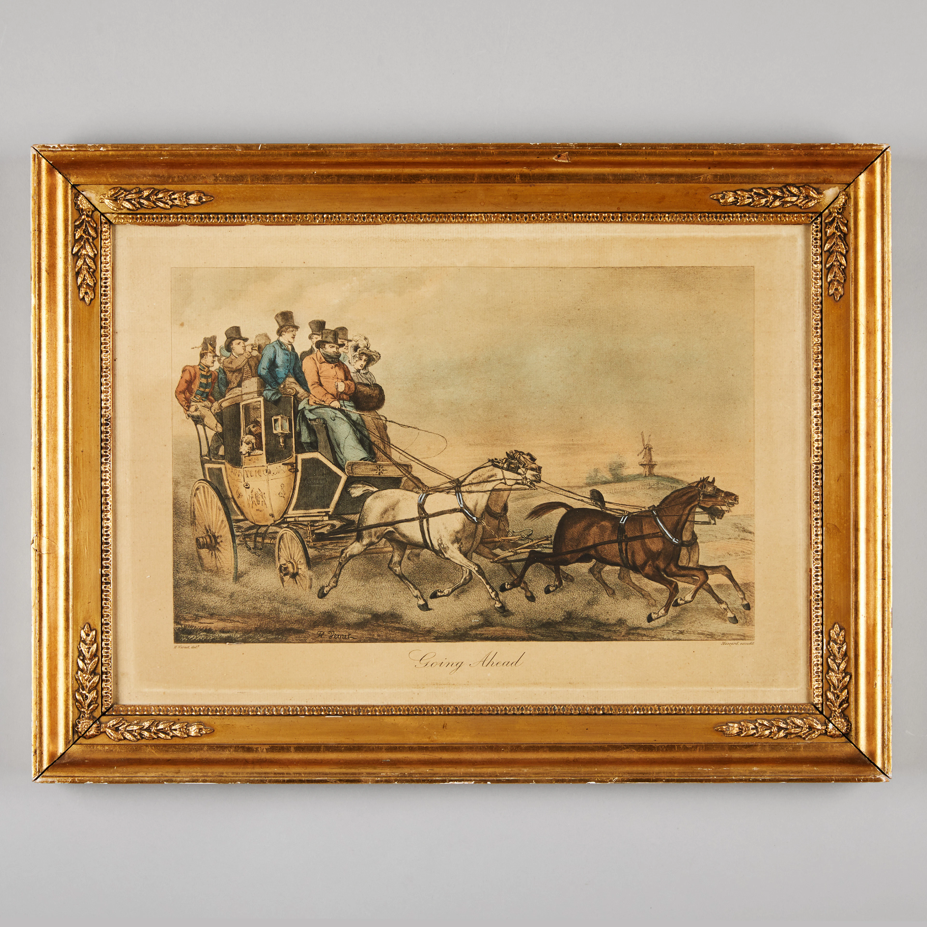 "Going Ahead" efter Horace Vernet