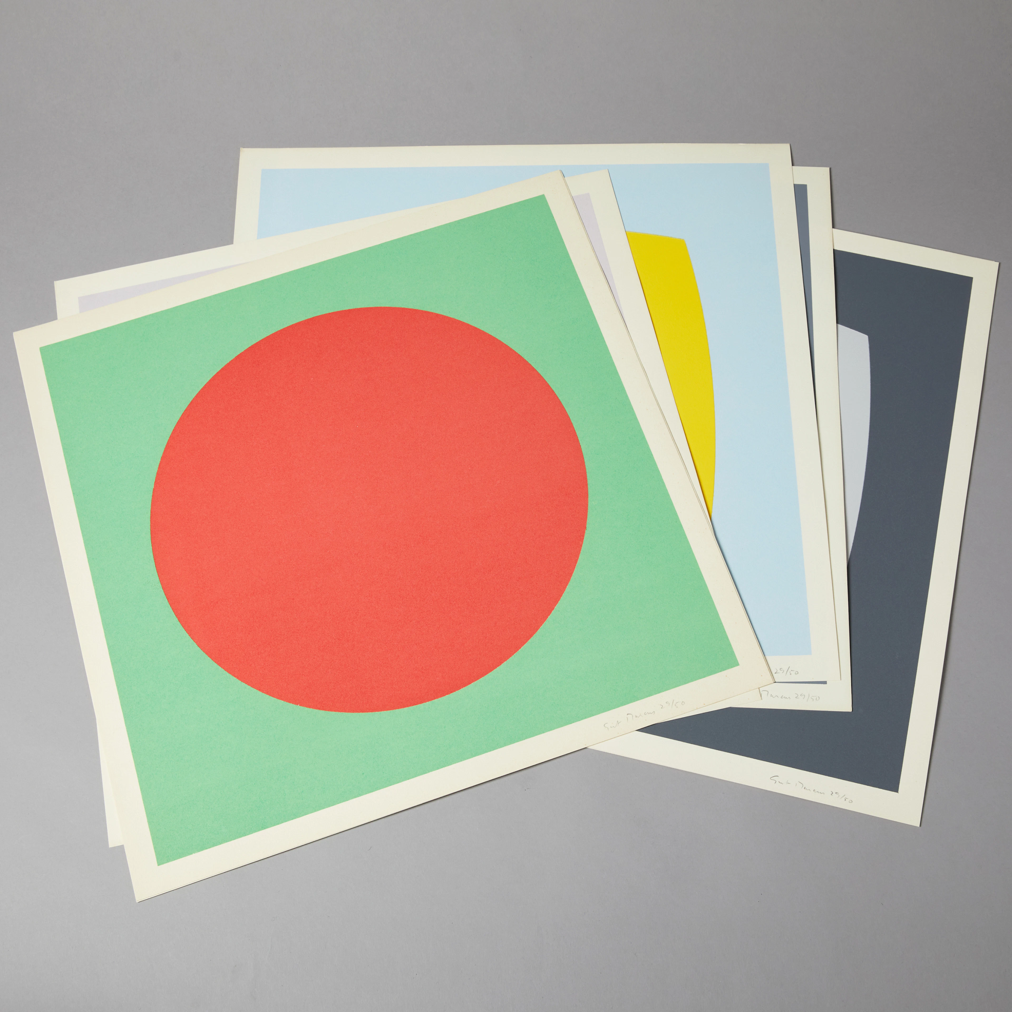 Gert Marcus, färgserigrafier