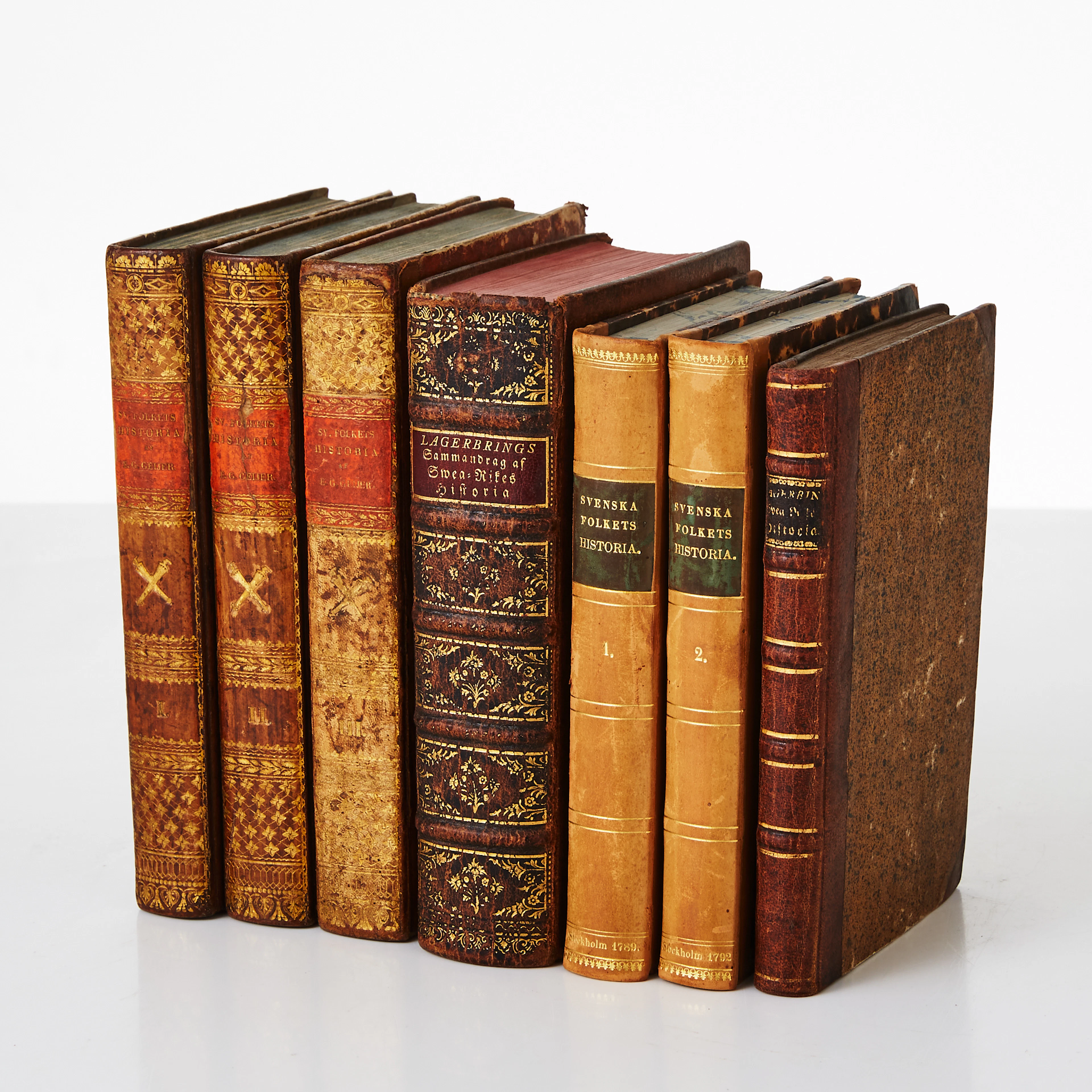 Svensk historia, 7 vol.