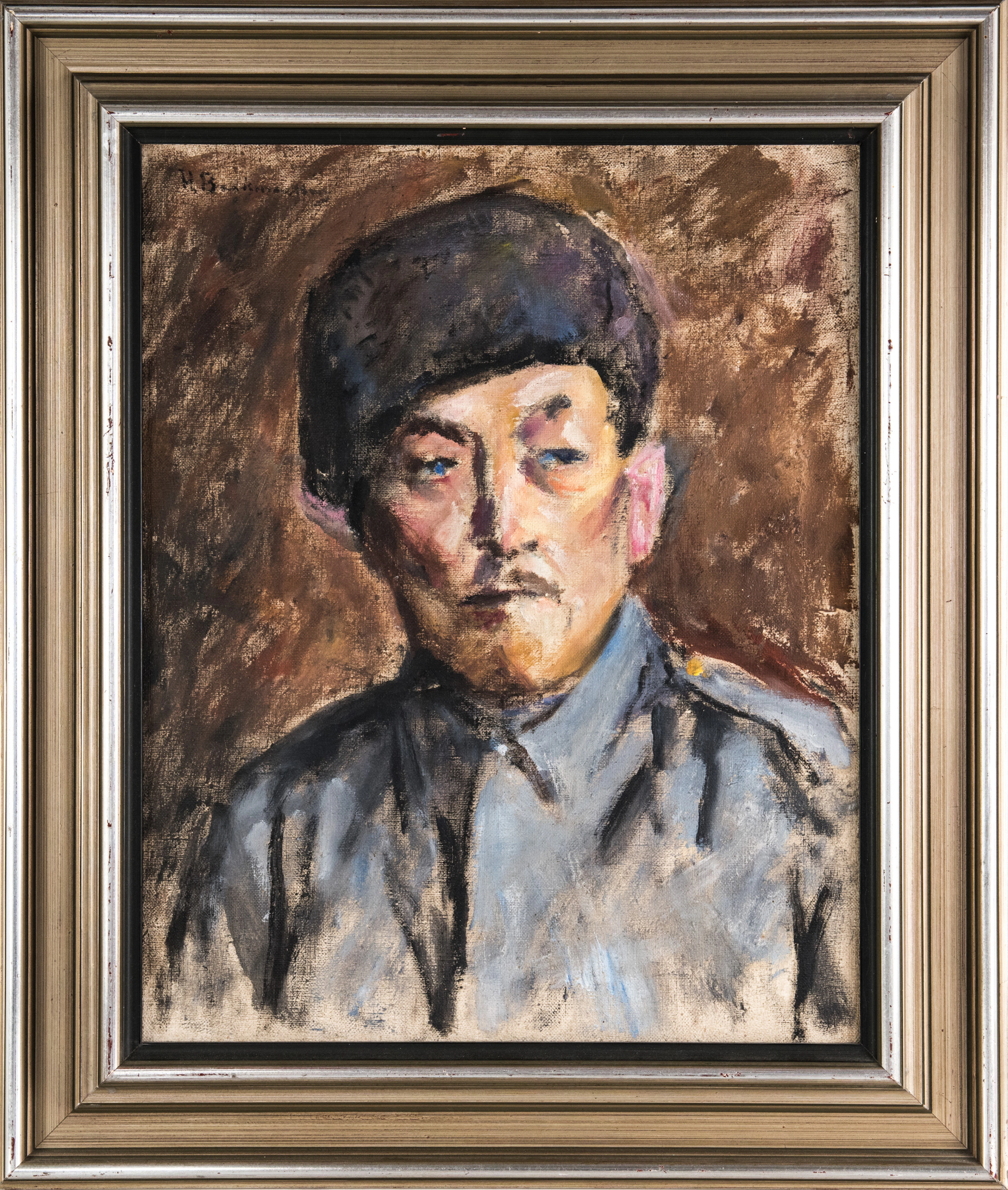 Hugo Backmansson oljemålning