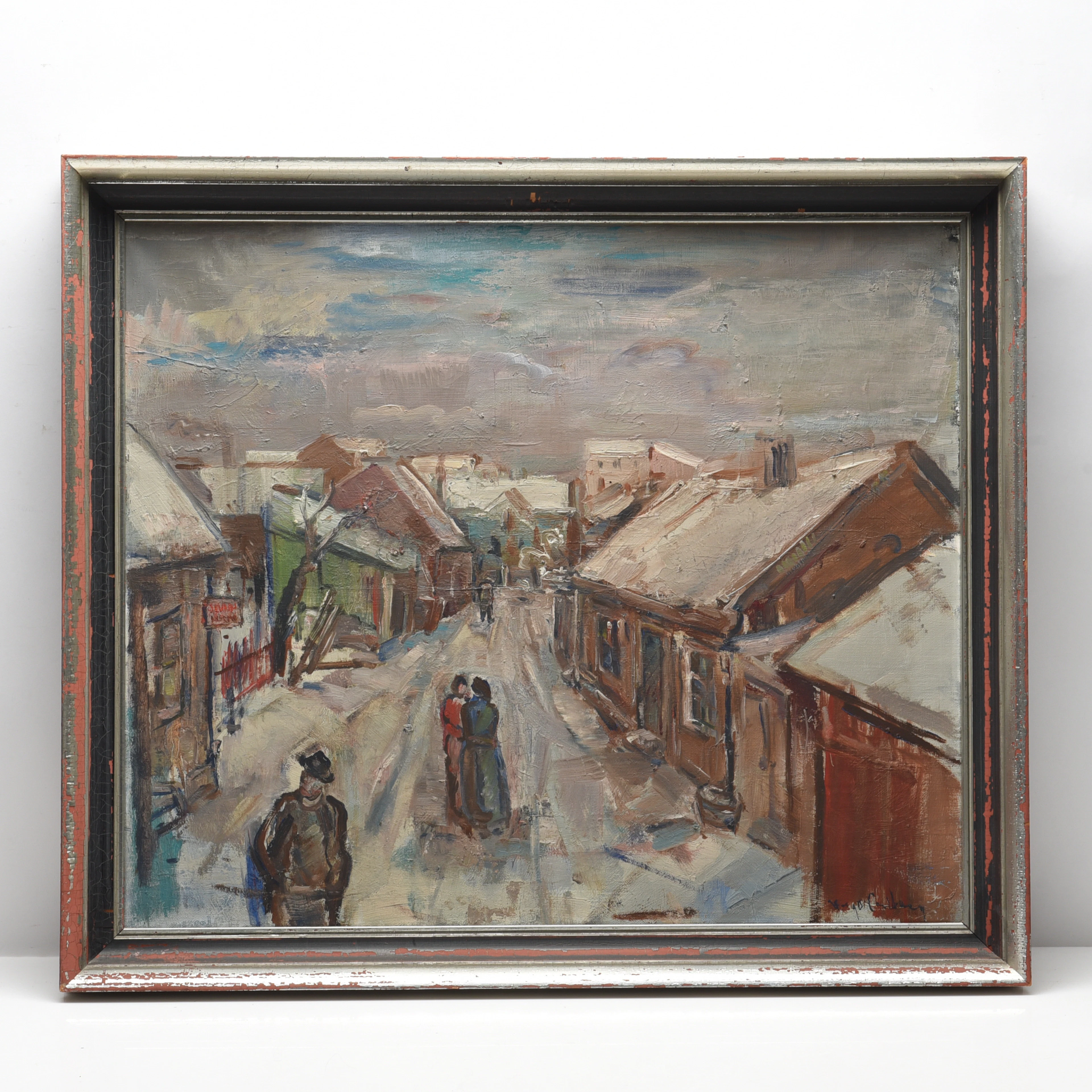 Oljemålning Hugo Carlberg