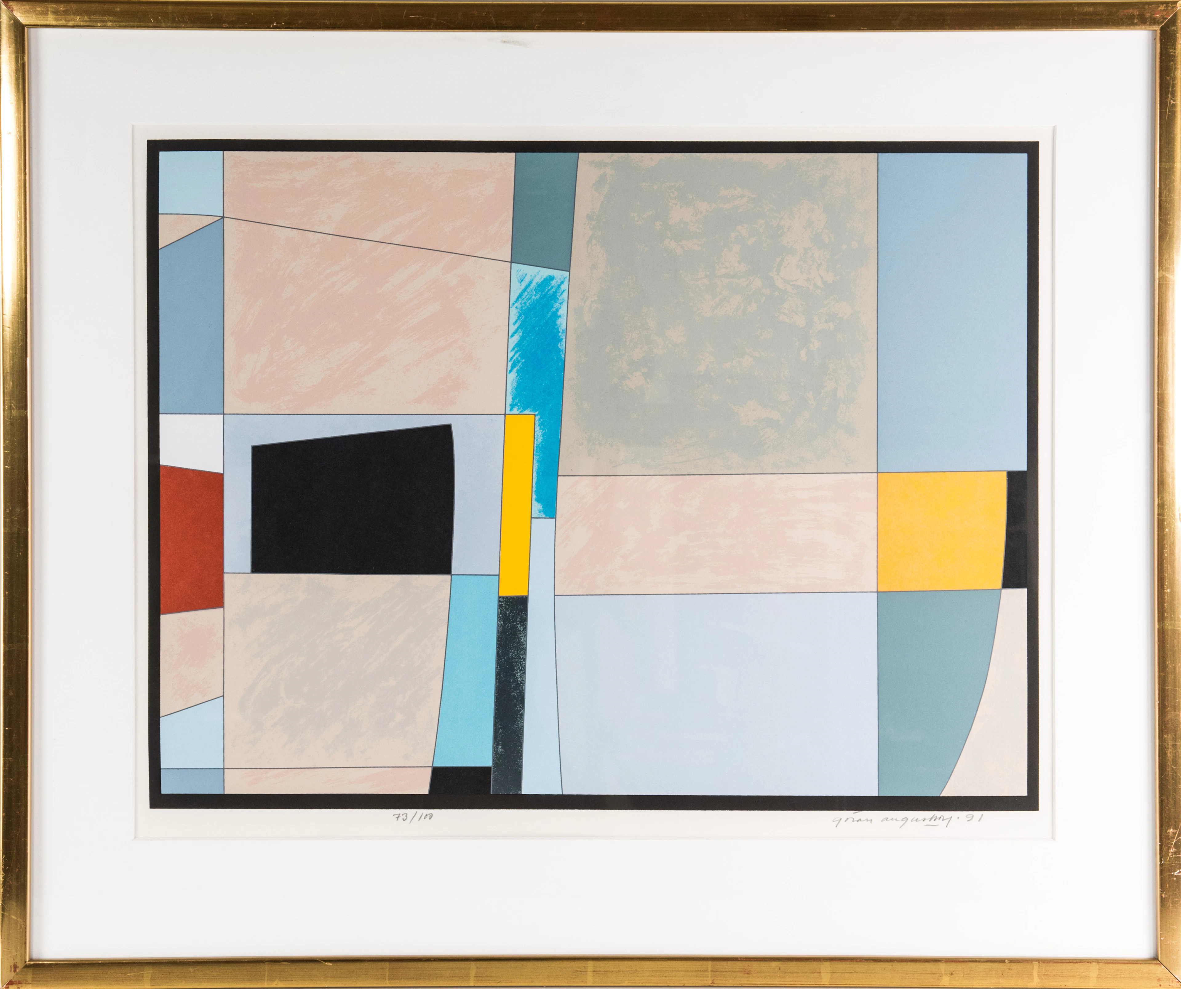 Göran Augustson serigrafi