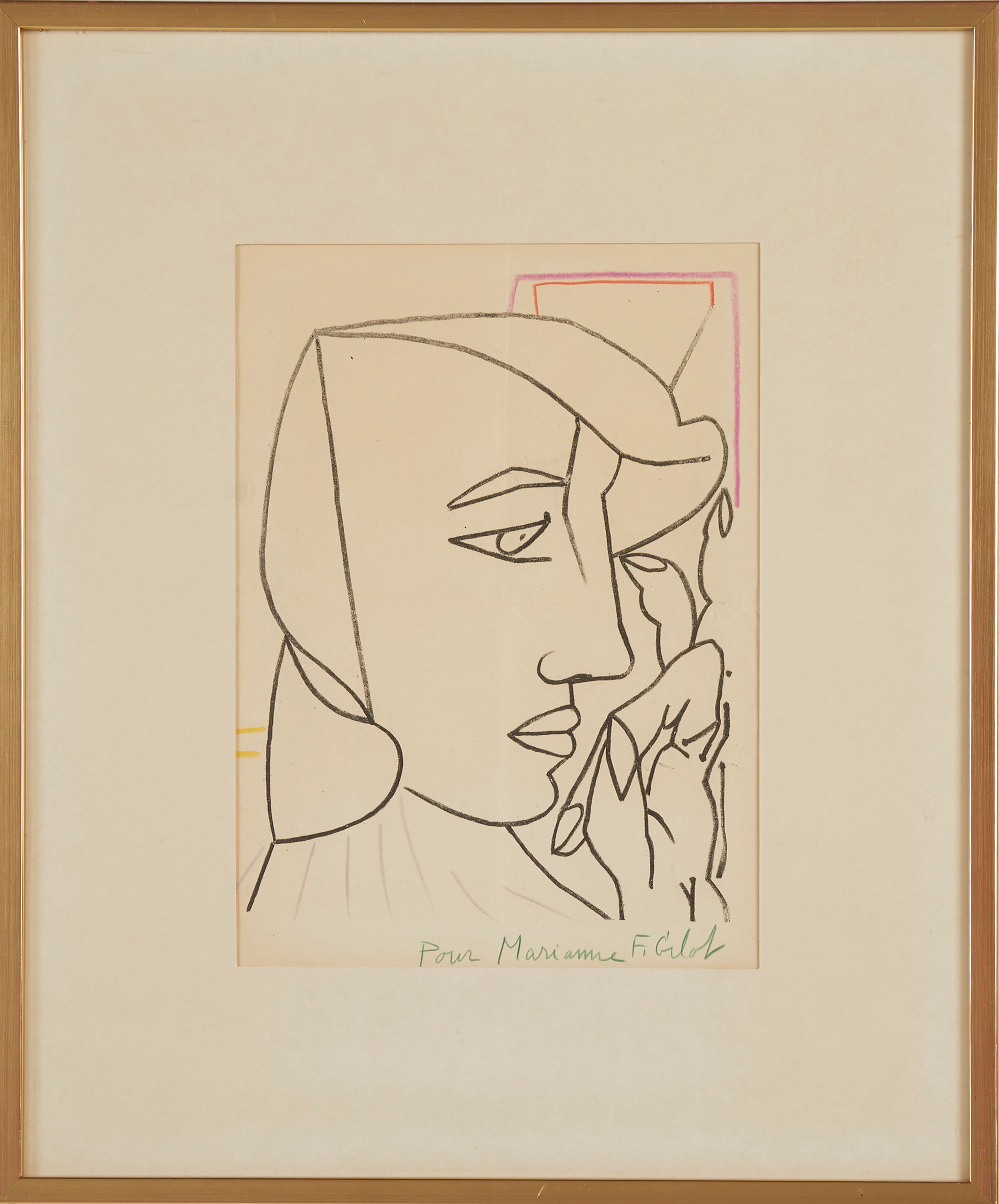 Francoise Gilot kritteckning