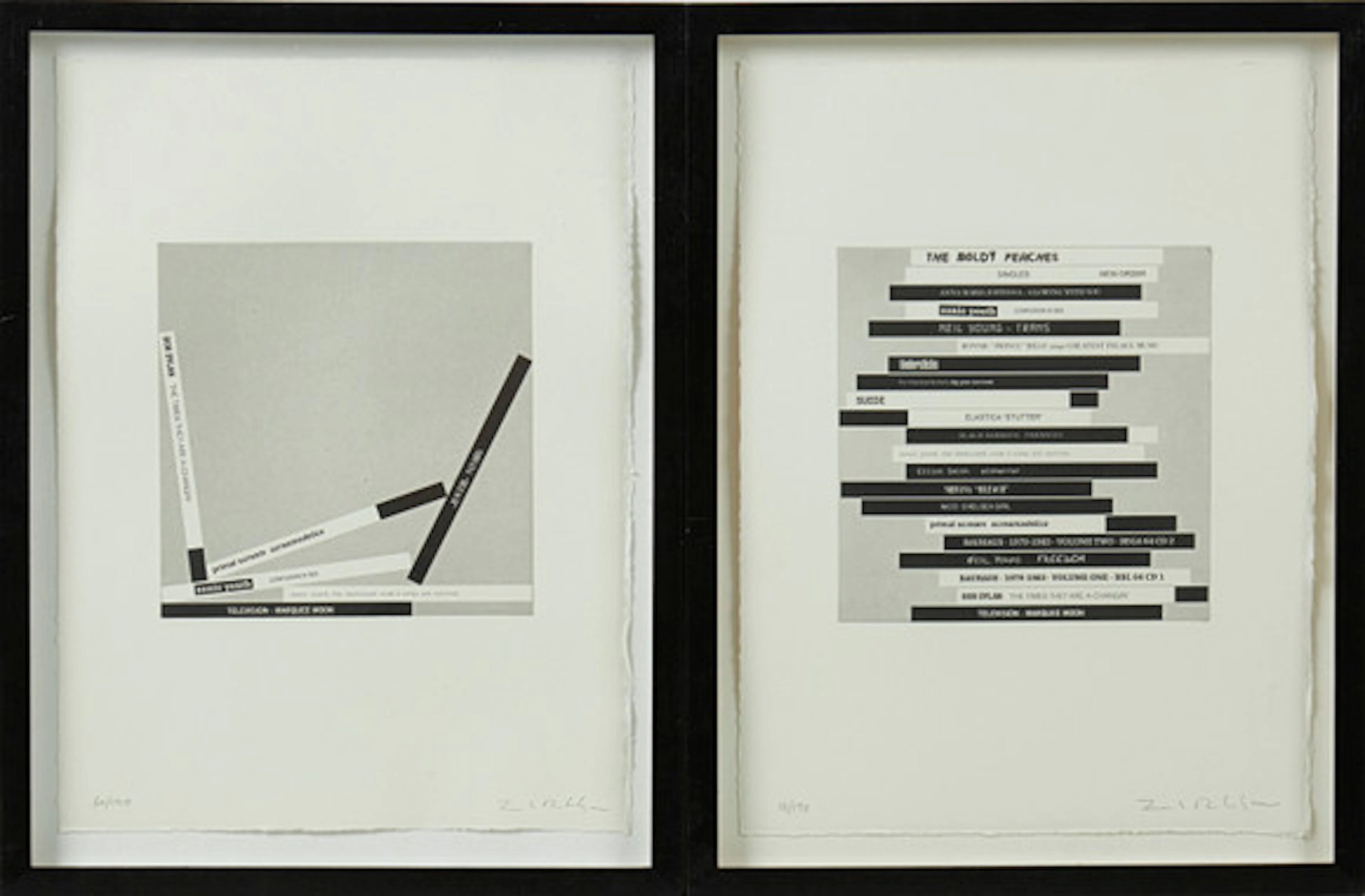JACOB DAHLGREN. (f. 1970) litografier 2 st…