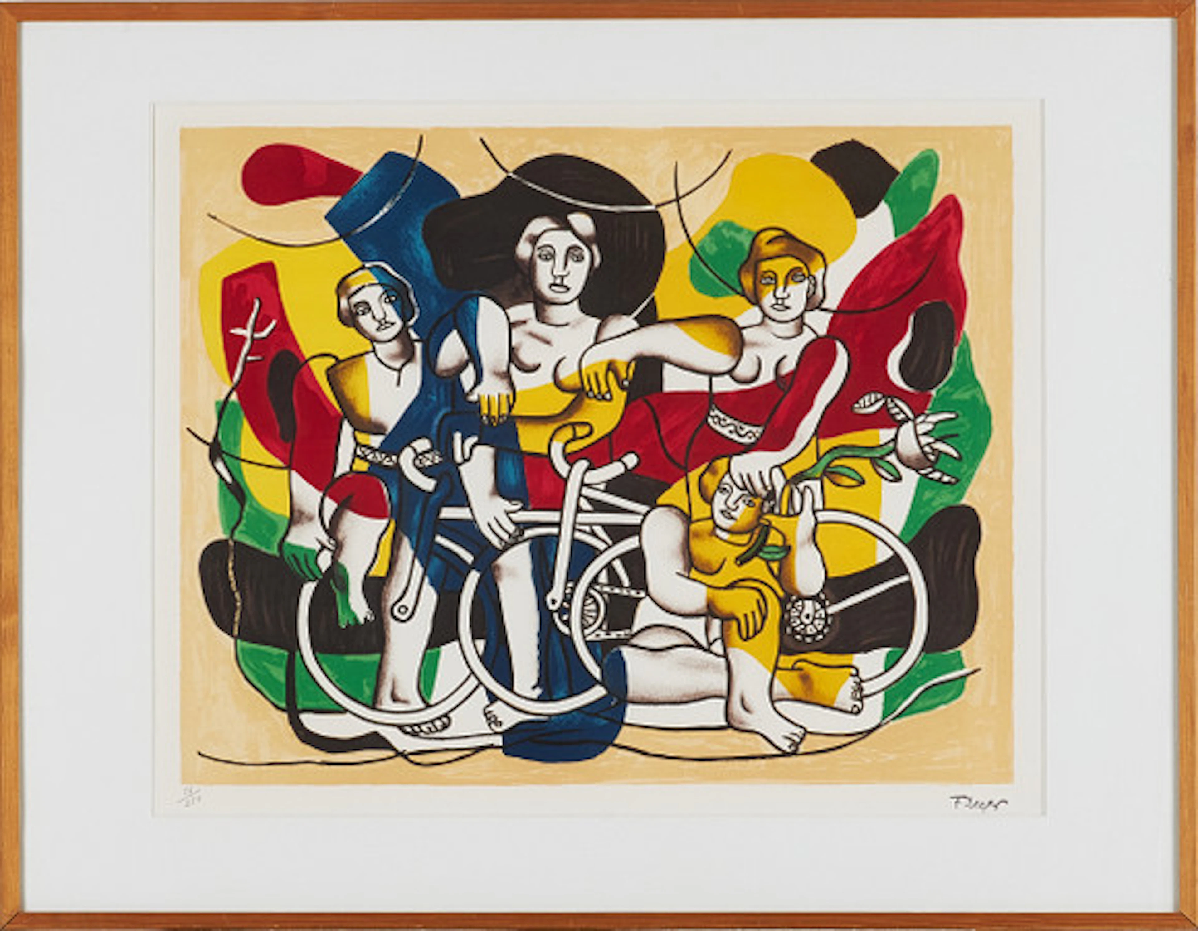 FERNAND LEGÉR (1881-1955). Efter. Figurkom…