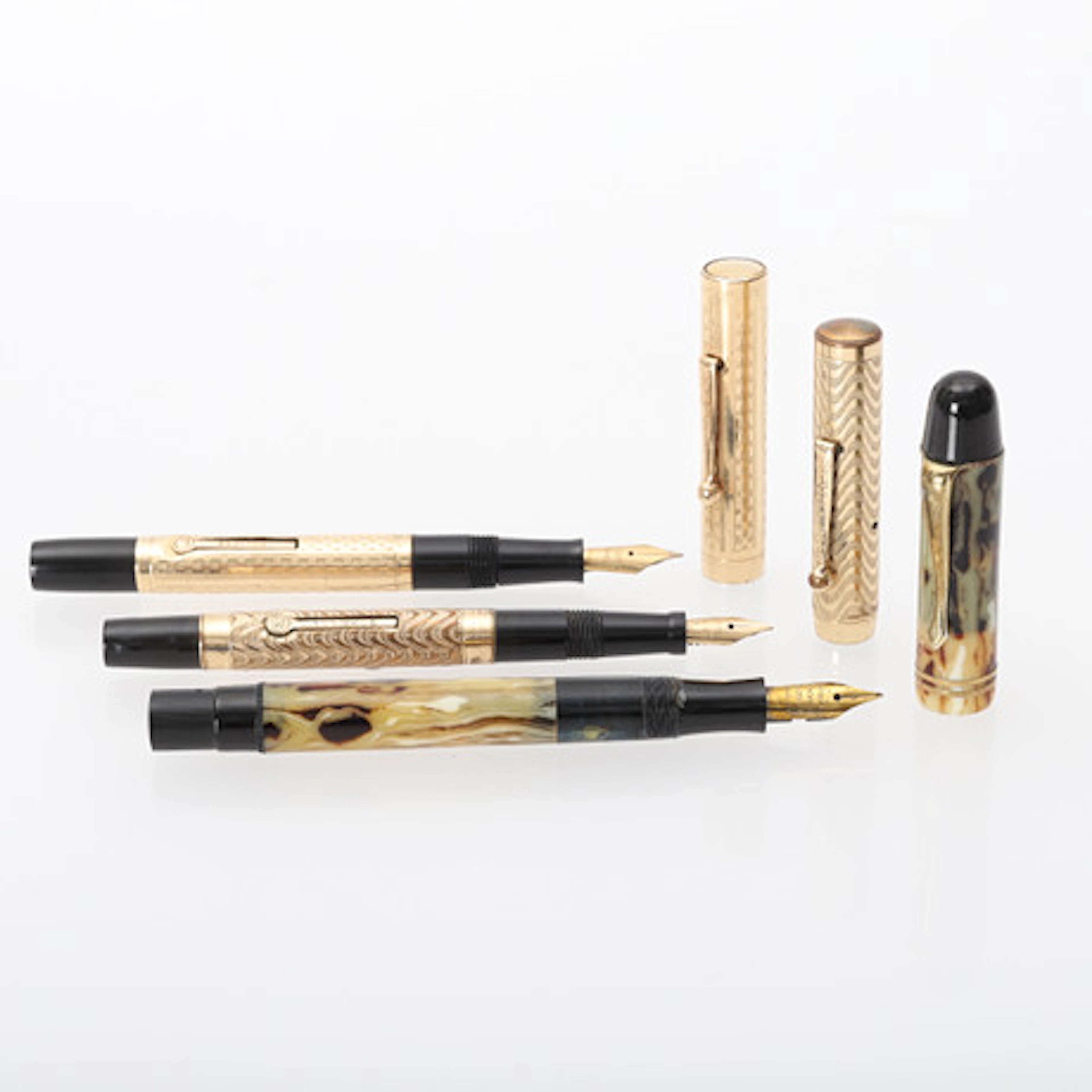 SAMLING STIFTPENNOR OCH FOUNTAIN PENS 8 DE…