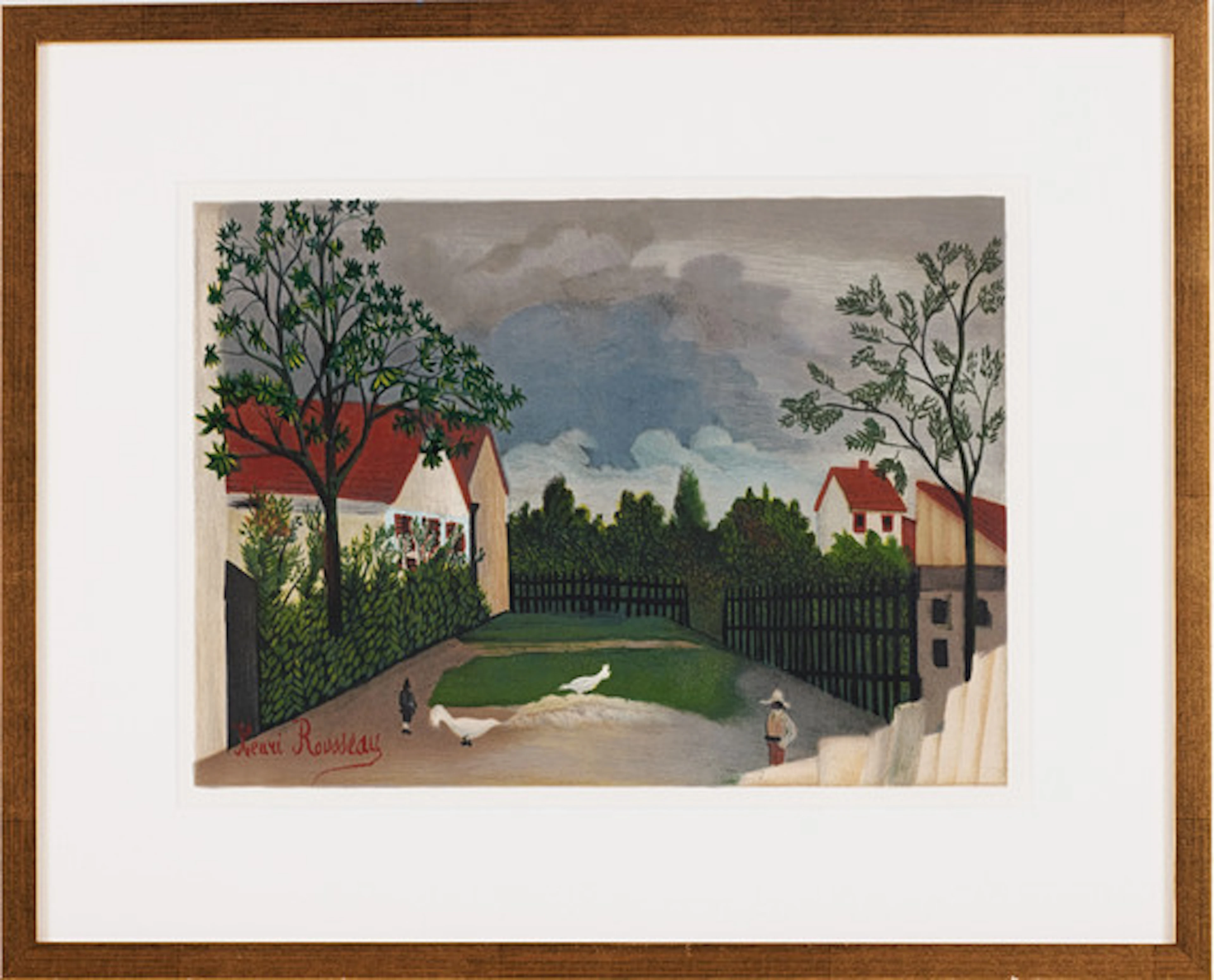 HENRI ROUSSEAU, (1844 -1910). efter, Scene…