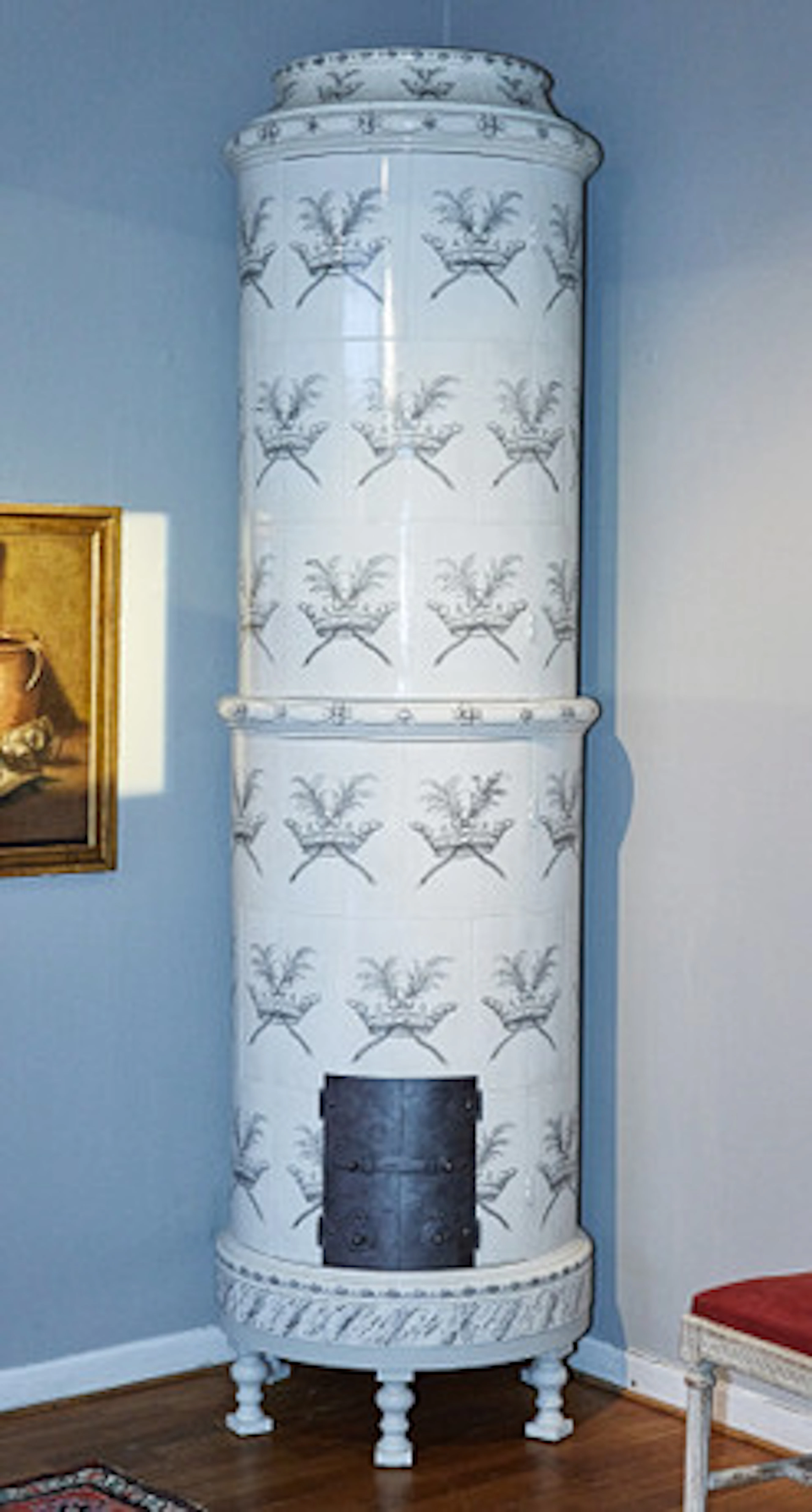 KAKELUGNSSKÅP, gustaviansk stil, modern ti…