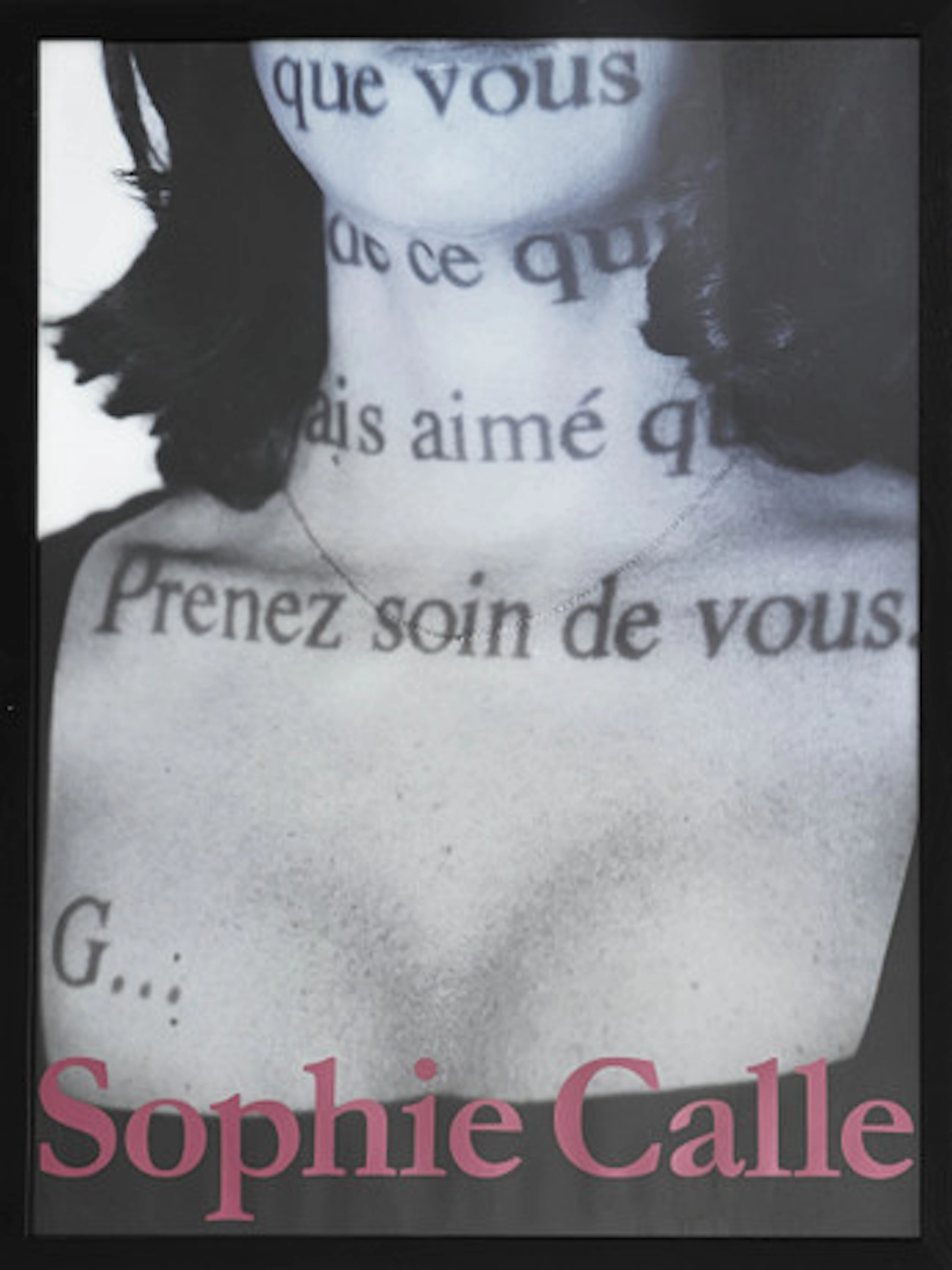 SOPHIE CALLE (FÖDD 1953) EFTER. AFFISCH.