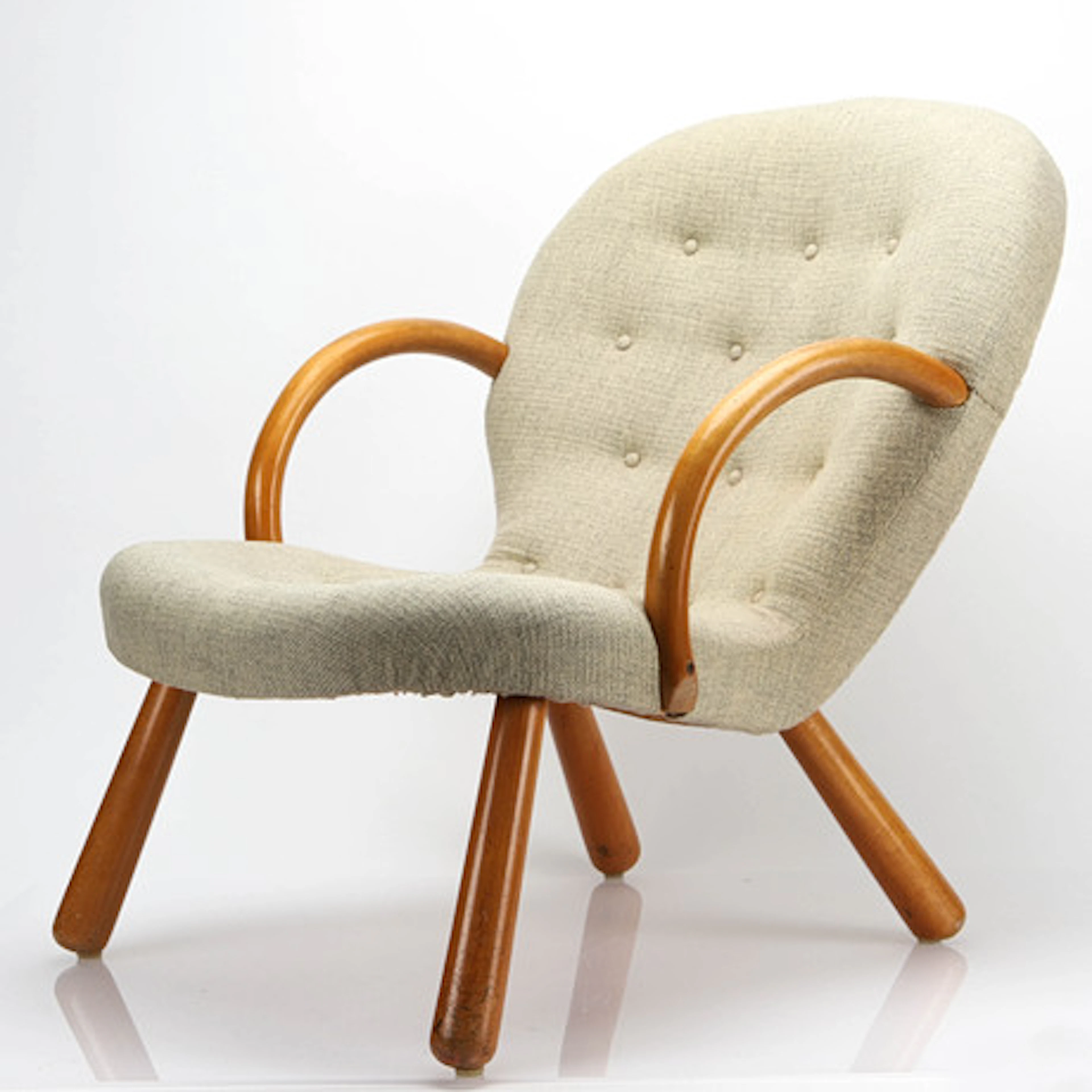 ARNOLD MADSEN. Tillskriven. "Clam chair"/"…
