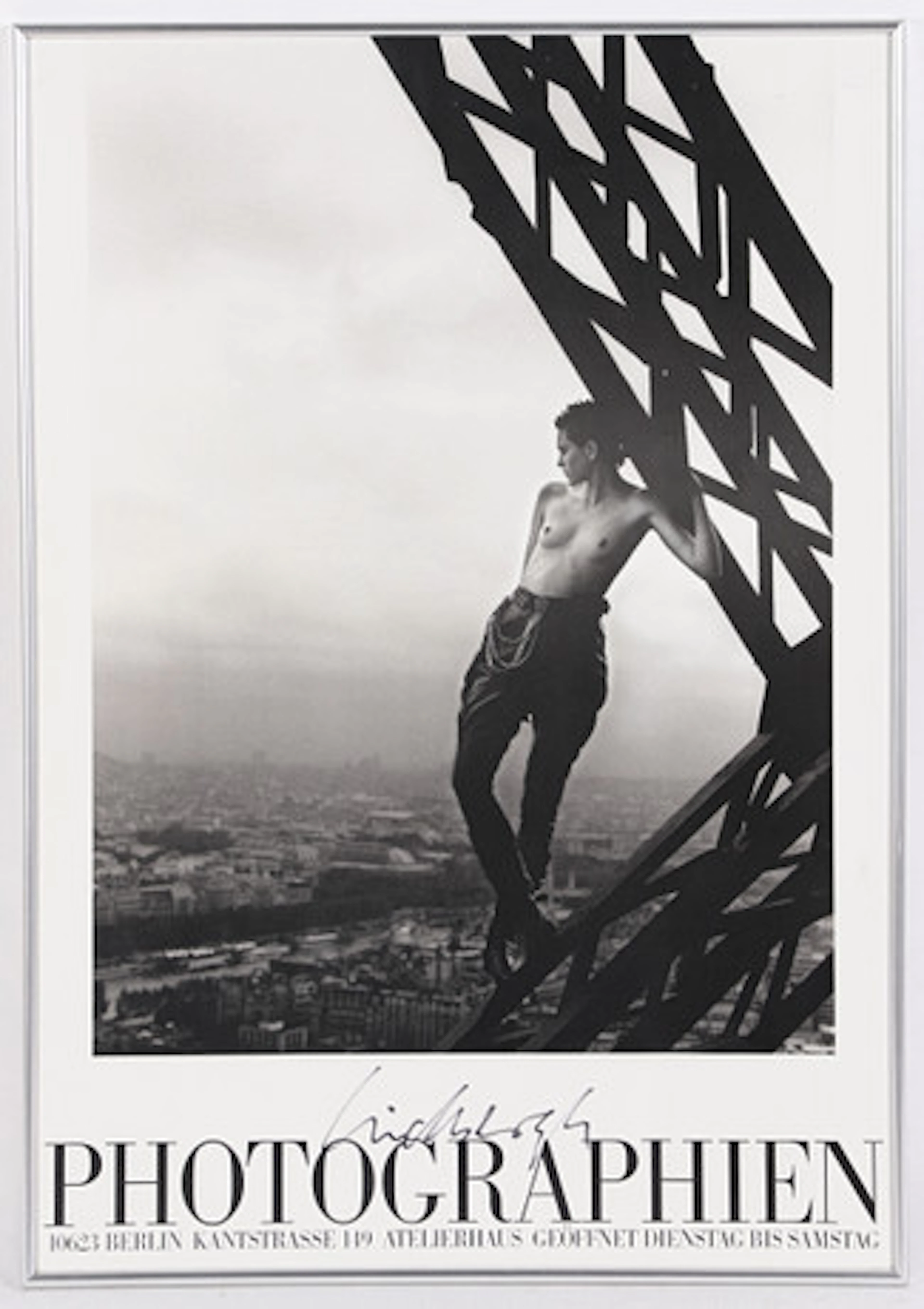 PETER LINDBERGH. utställningsaffisch, 'Fot…