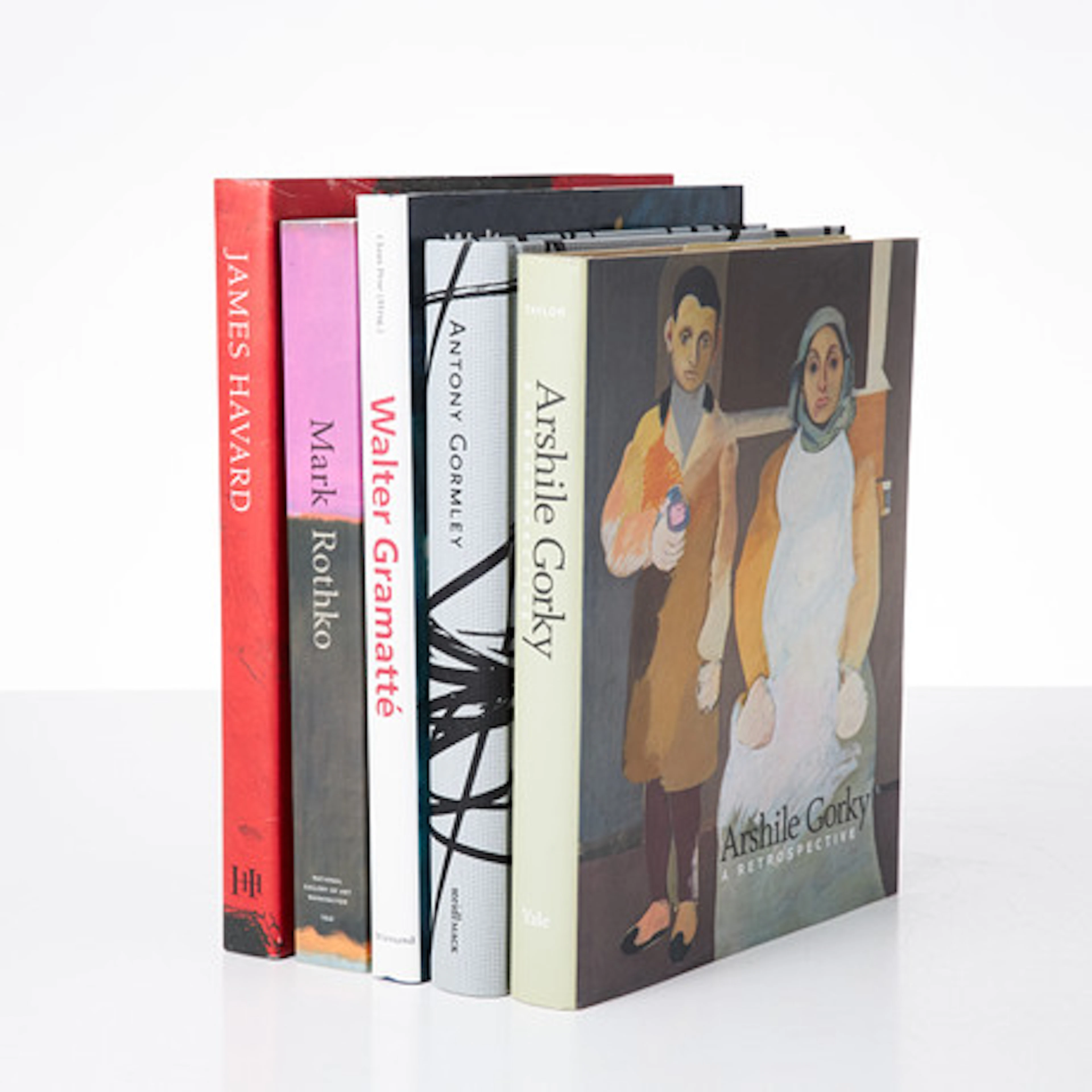 Konstlitteratur bl.a. Mark Rothko, Gomley …