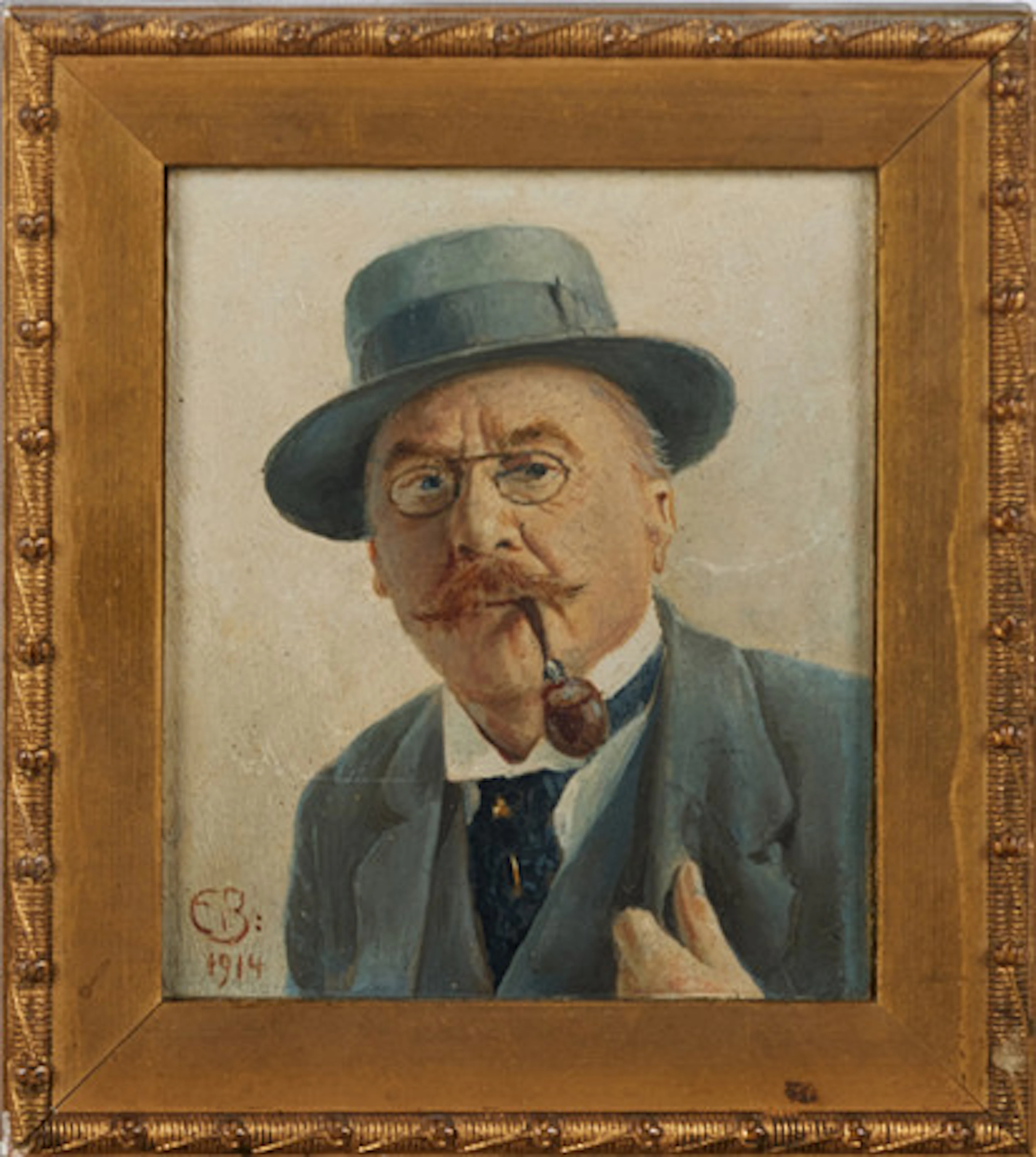 EDVARD AUGUST BERGH (1853-1915). Porträtt,…