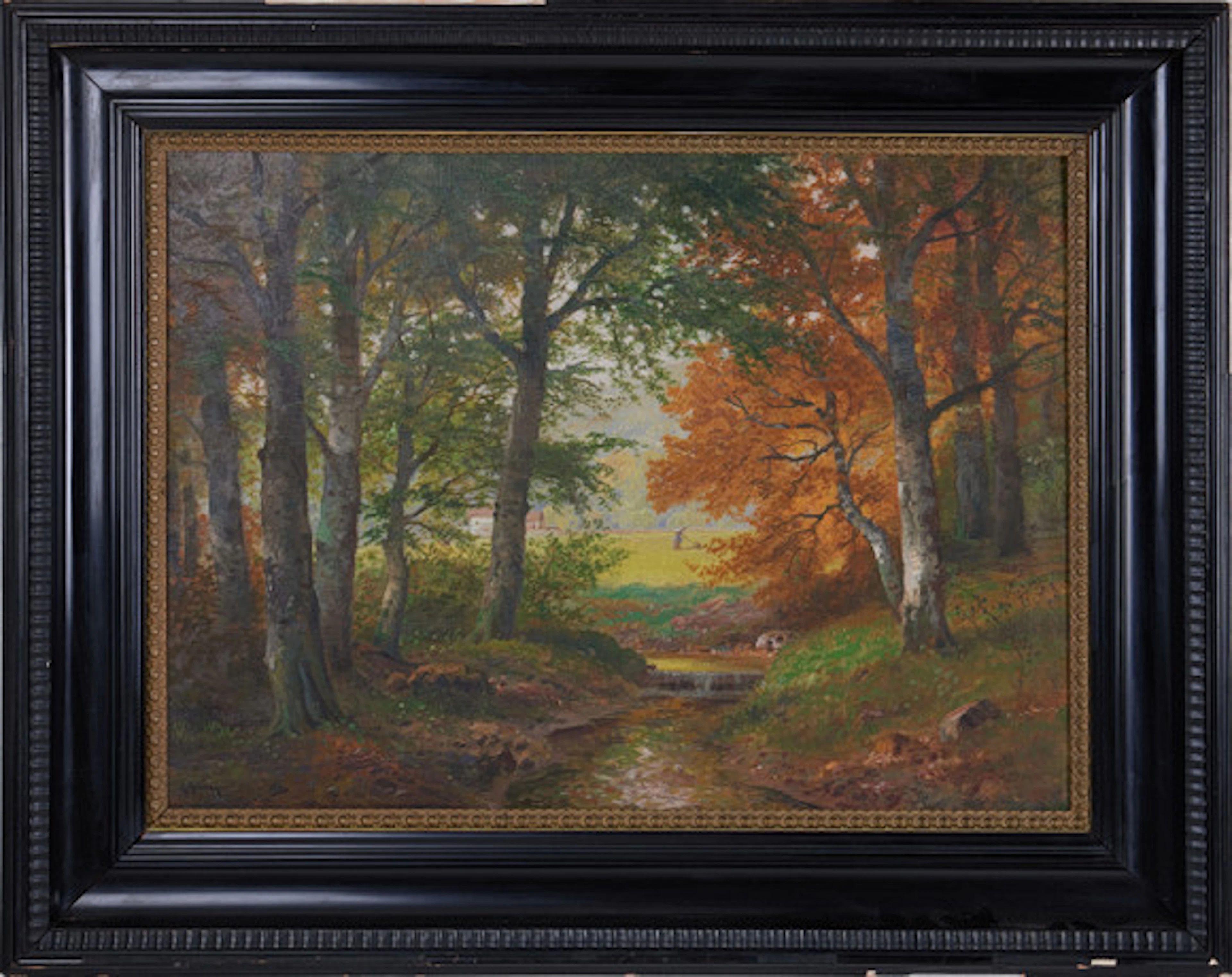 ALOIS ARNEGGER (1879–1963). Skogslandskap,…