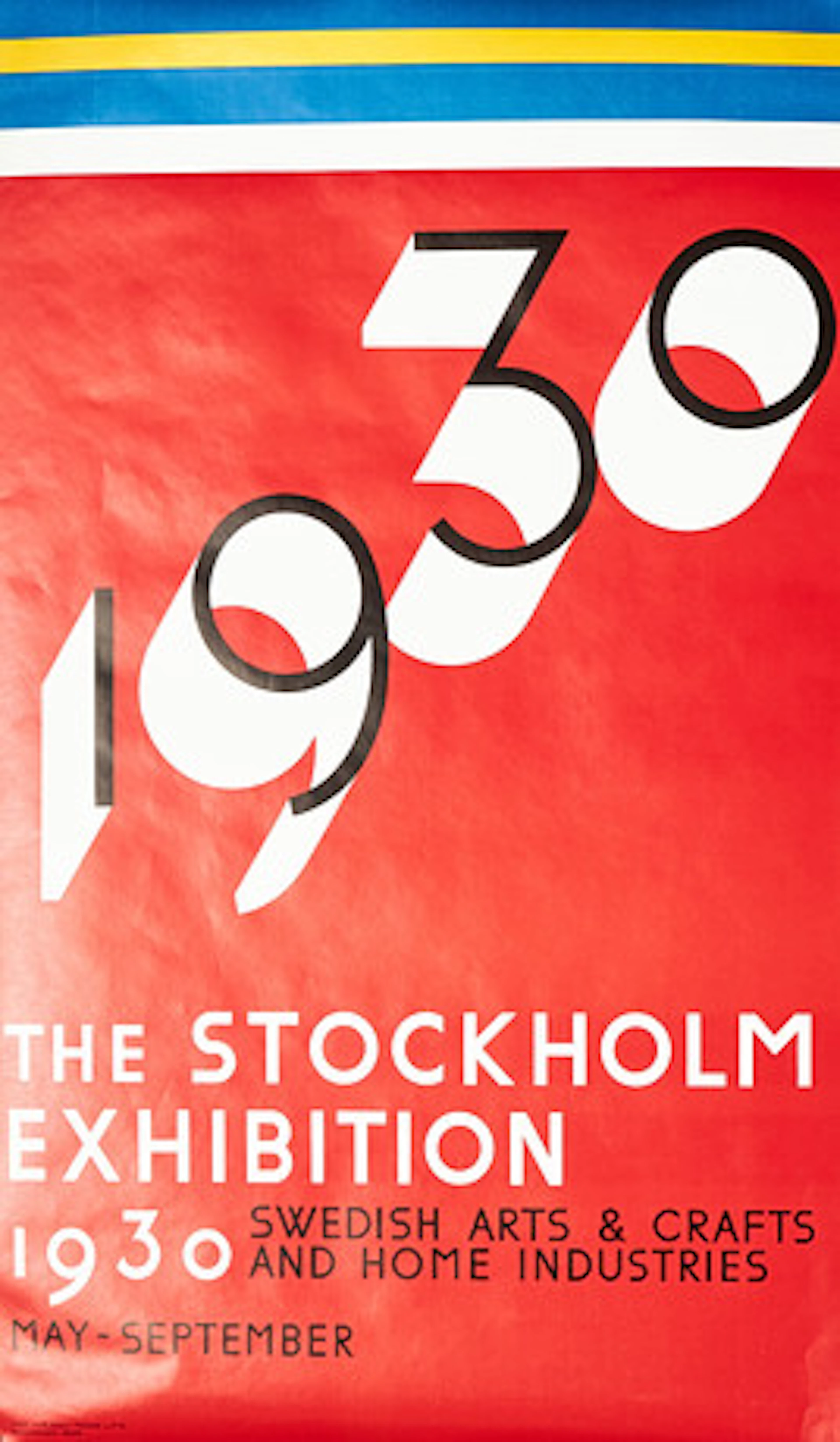 SIGURD LEWERENTZ. Affisch, Stockholmsutstä…