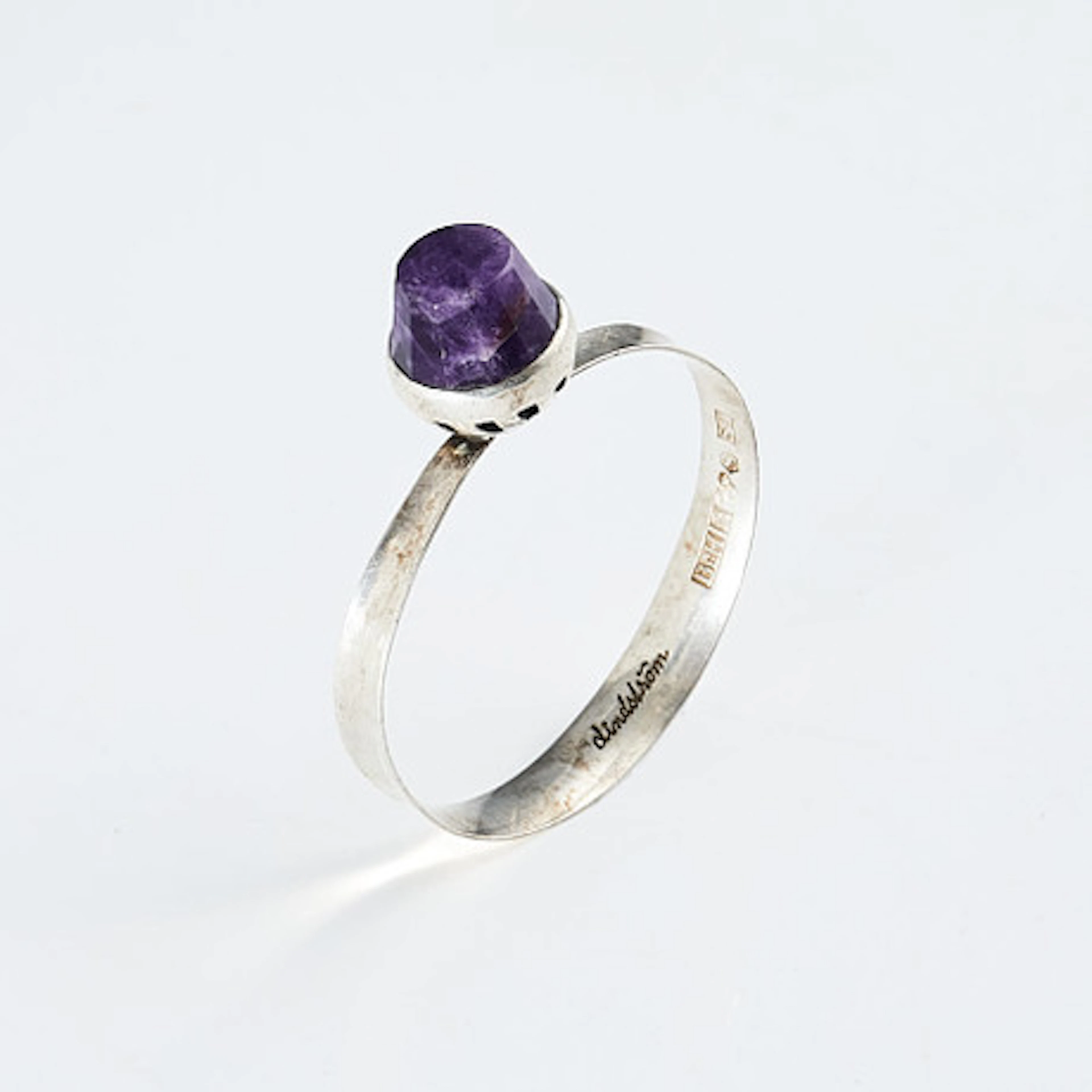 ARMBAND, silver, med turmalin, Åke Lindstr…