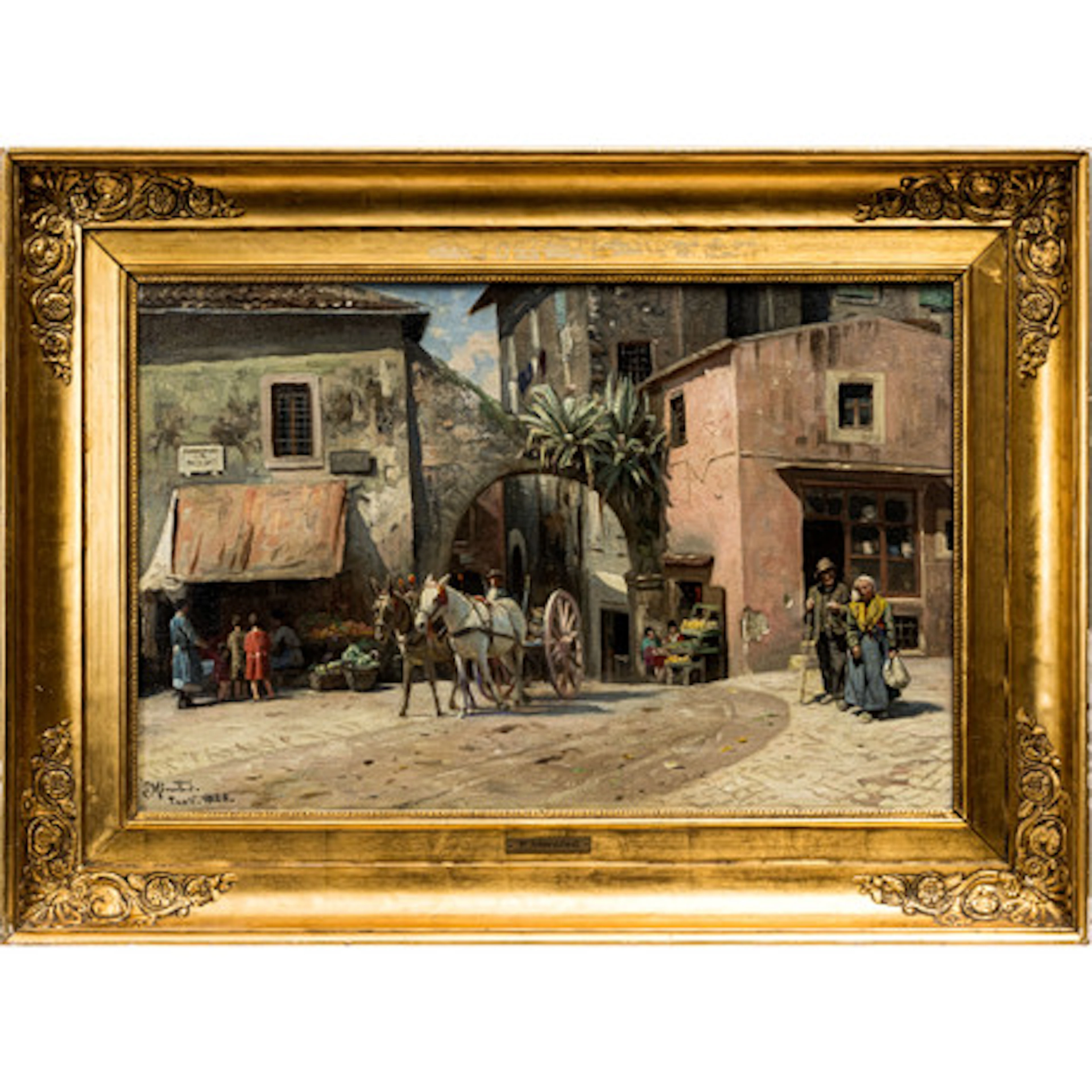 PEDER MORK MÖNSTED(Danmark, 1859-1941). Ga…