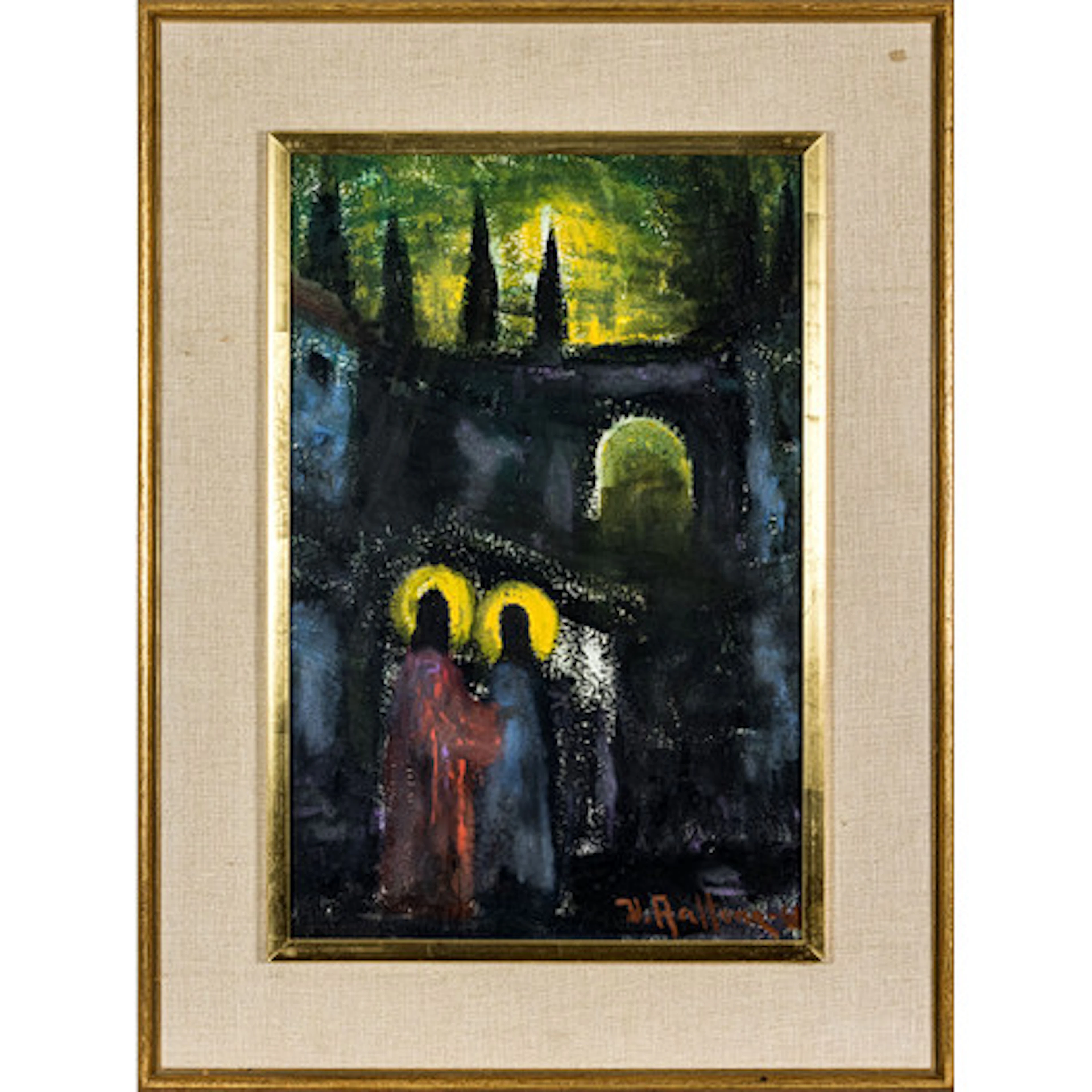 VEIKKO ALTONA (1910-1990); gouache, signer…