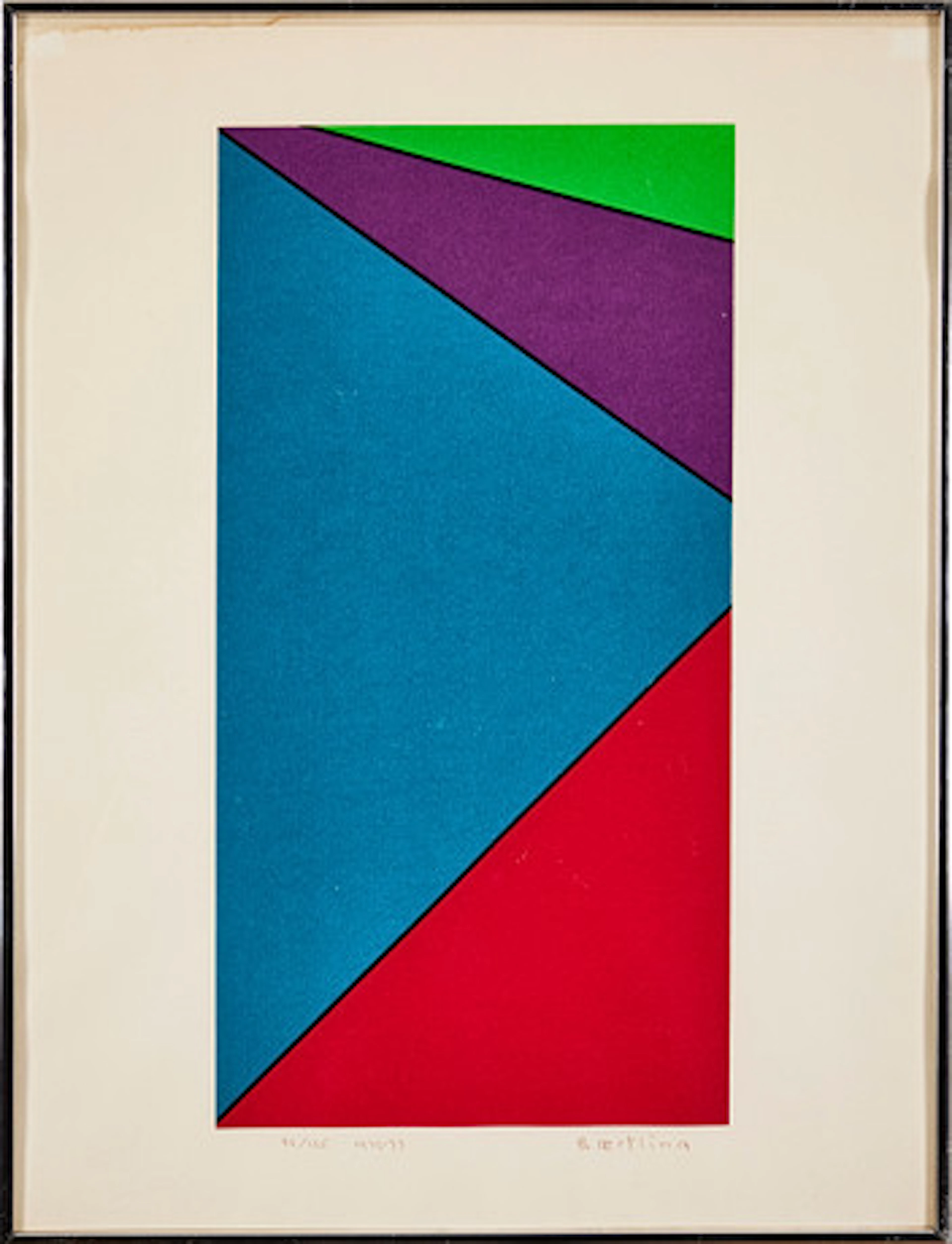 OLLE BAERTLING. Ayare, färgserigrafi, 1977…