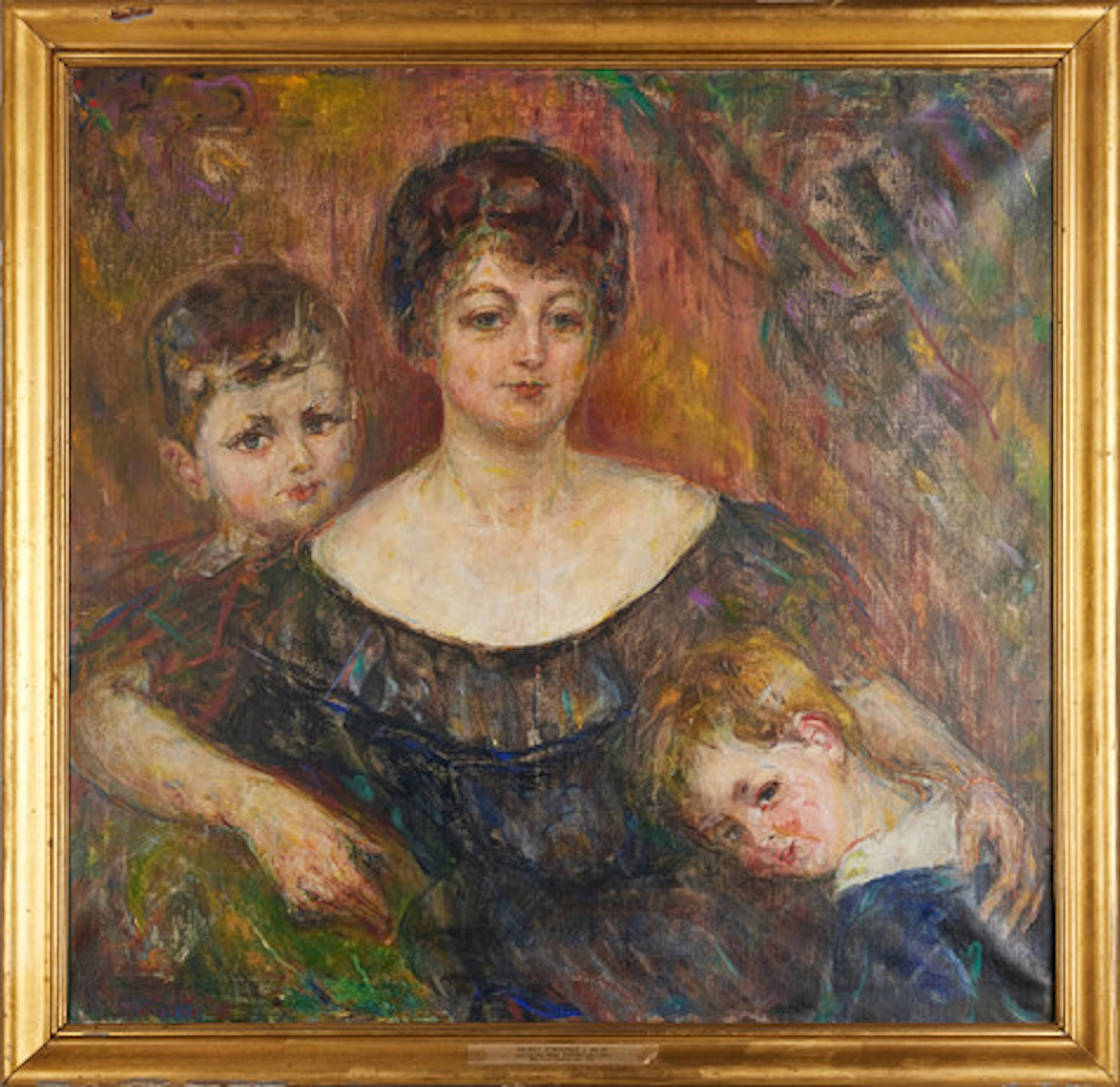 MINA CARLSON-BREDBERG (1857-1943). Porträt…