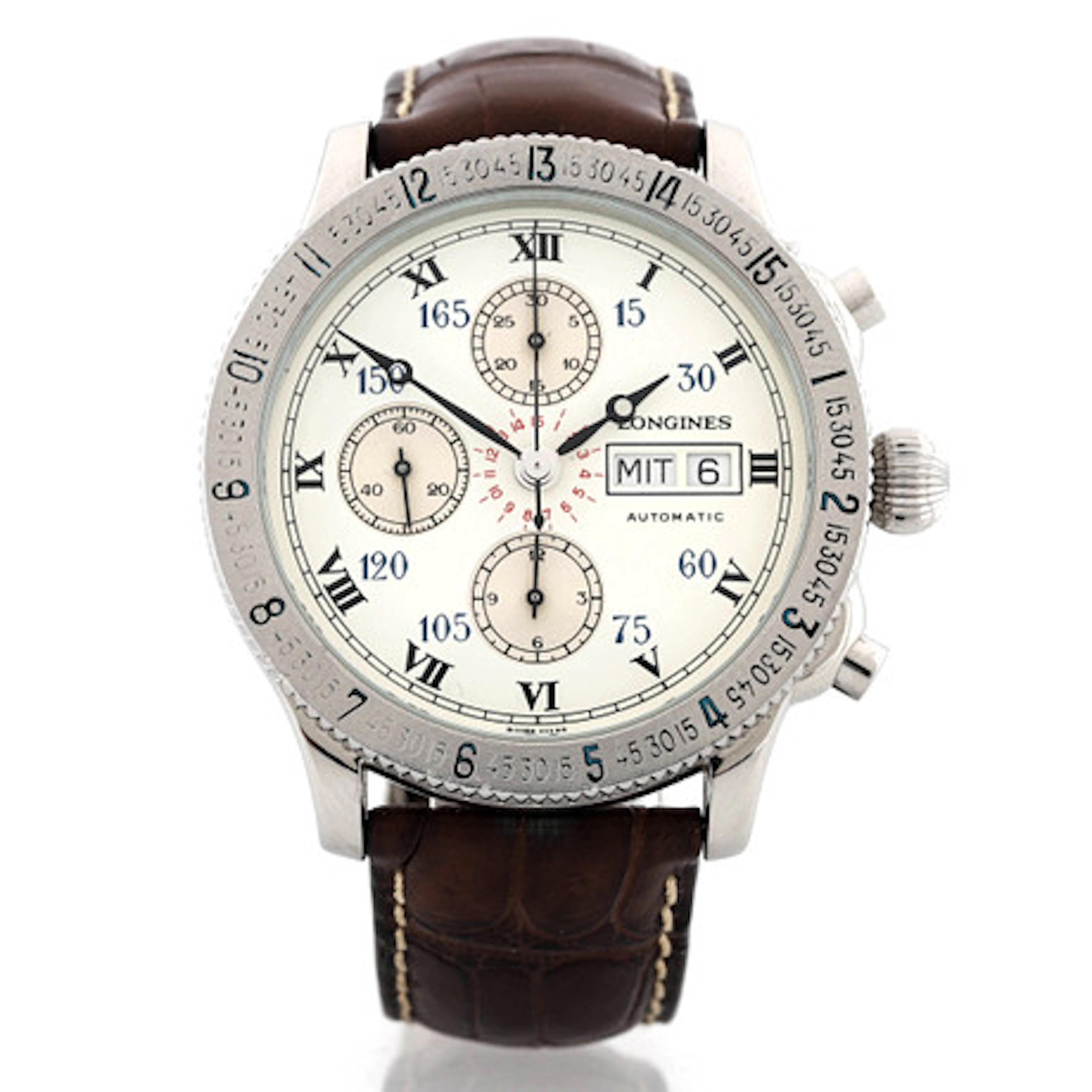LONGINES LINDBERGH HOUR ANGLE, armbandsur,…