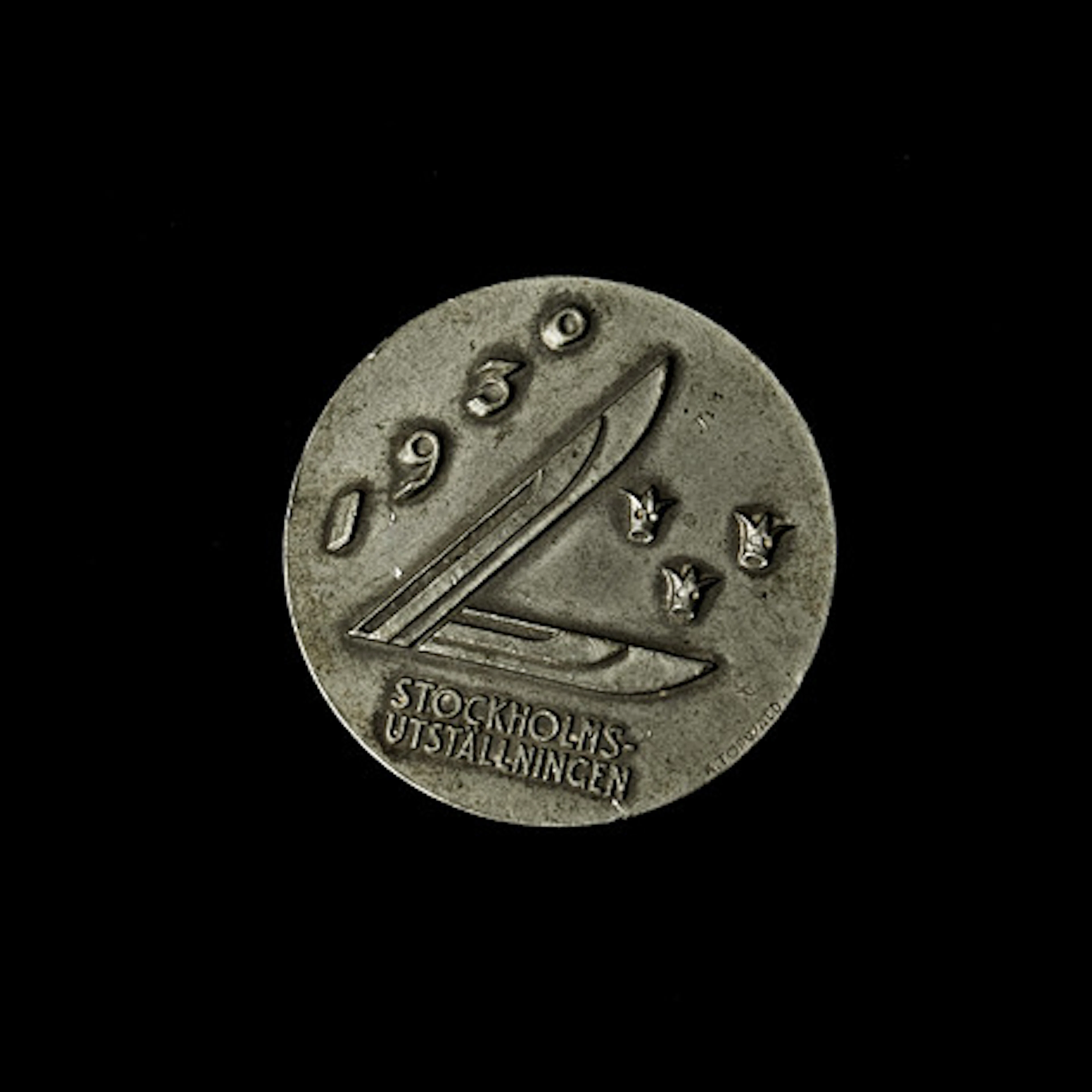 ANDERS THORVALD (1901-1977). Medalj, Stock…
