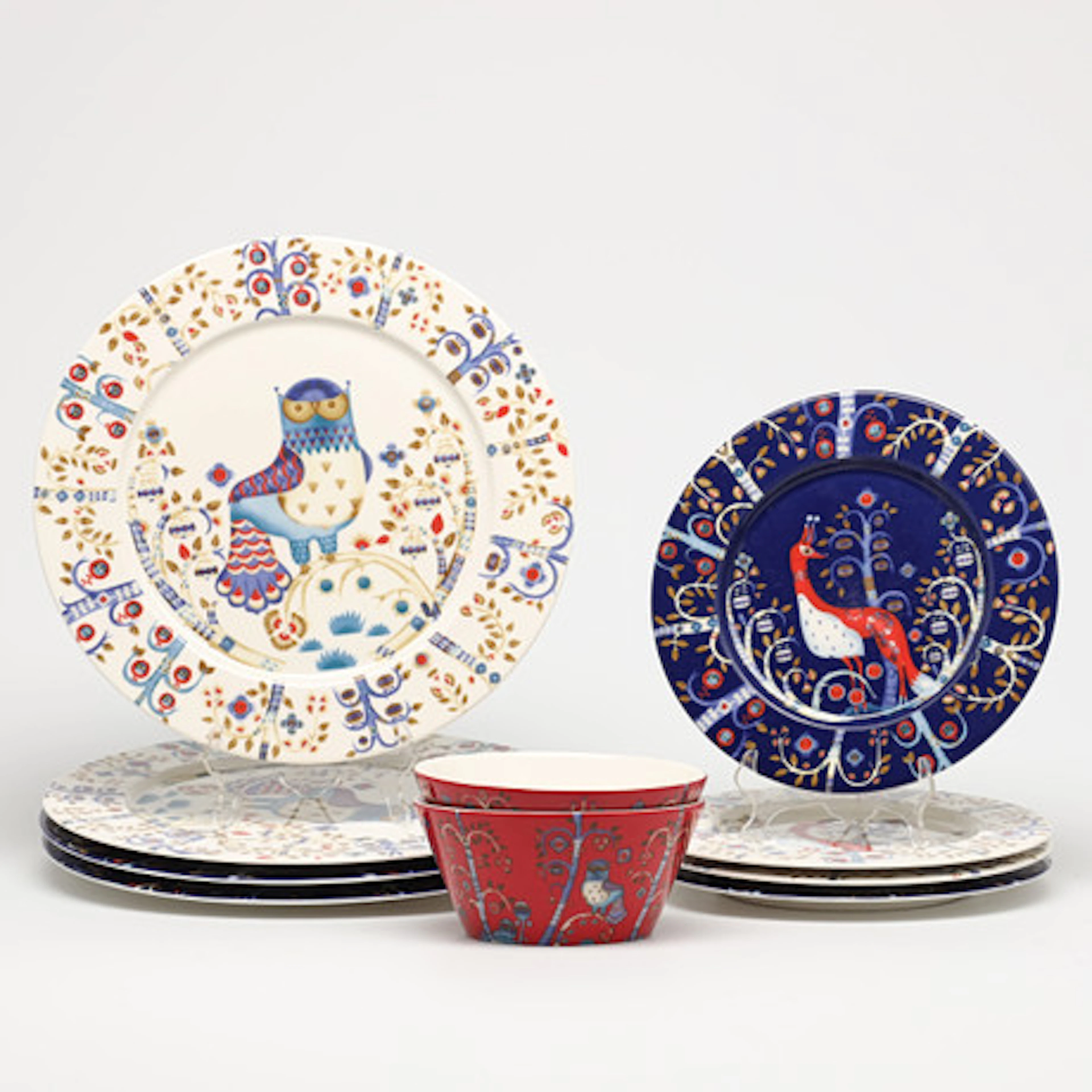 TALLRIKAR, SKÅLAR, IITTALA, 10 delar, Finl…