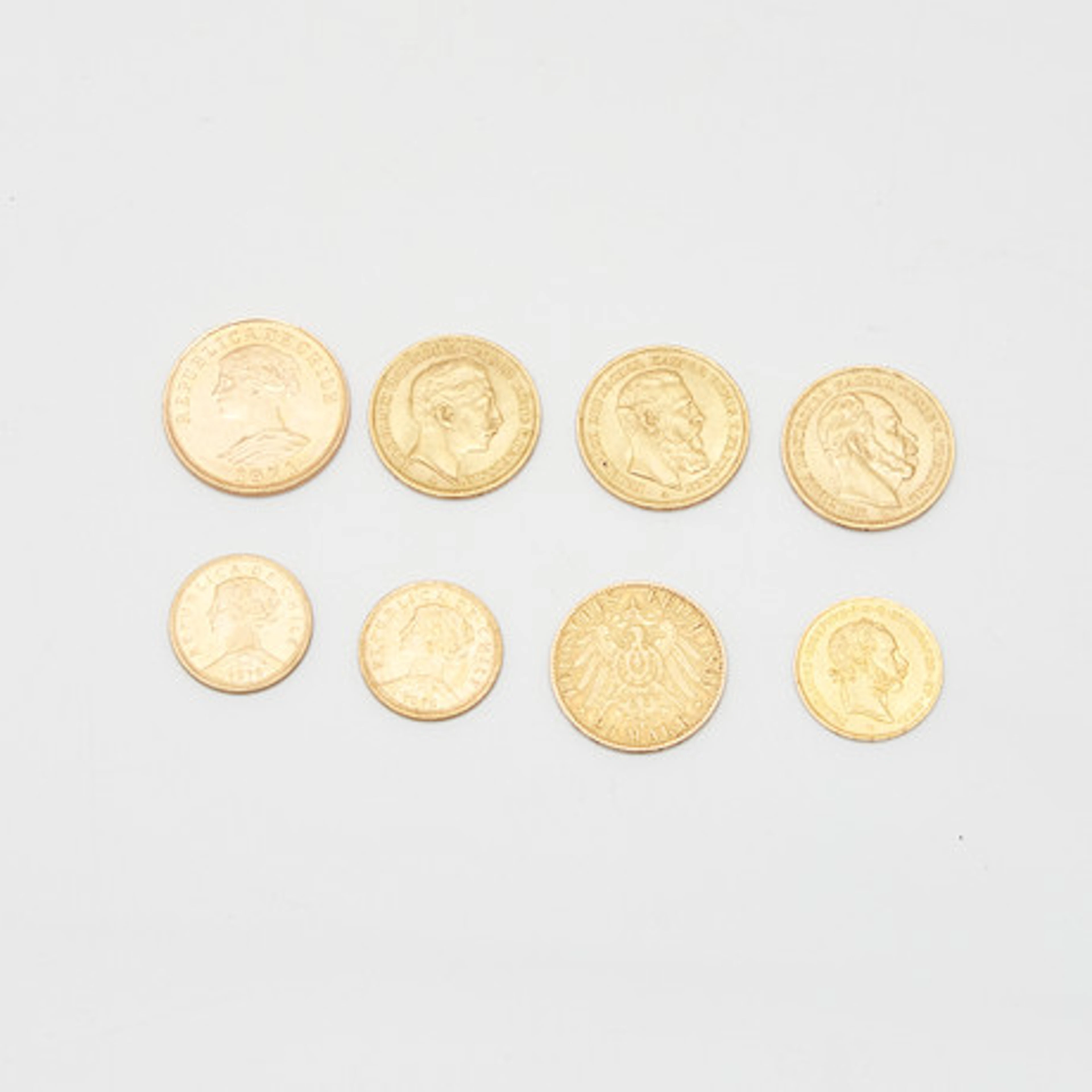 bunt parti guldmynt/samlarmynt, 900 guld (…