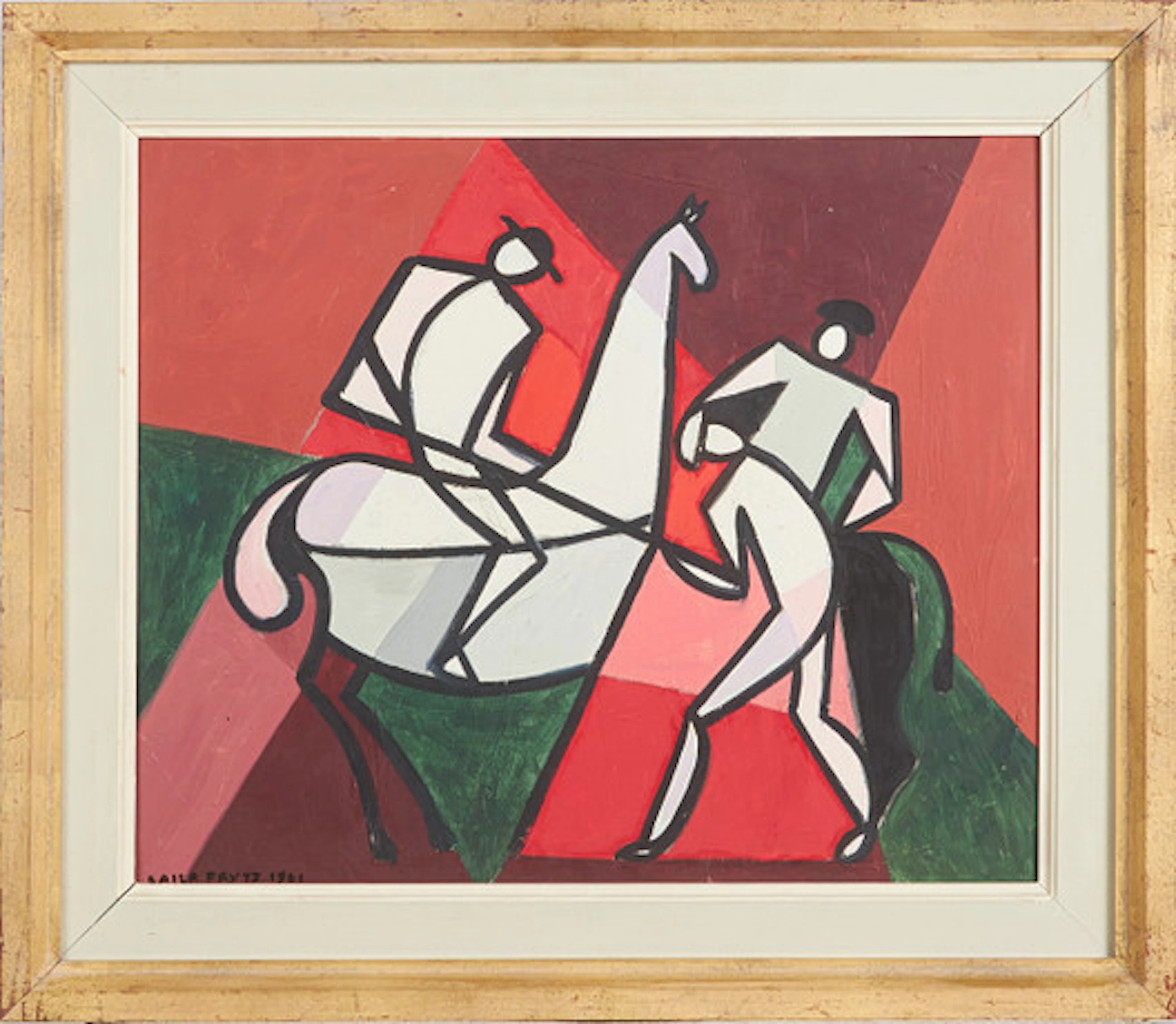 LAILA PRYTZ (1907-1982). "Picador", signer…