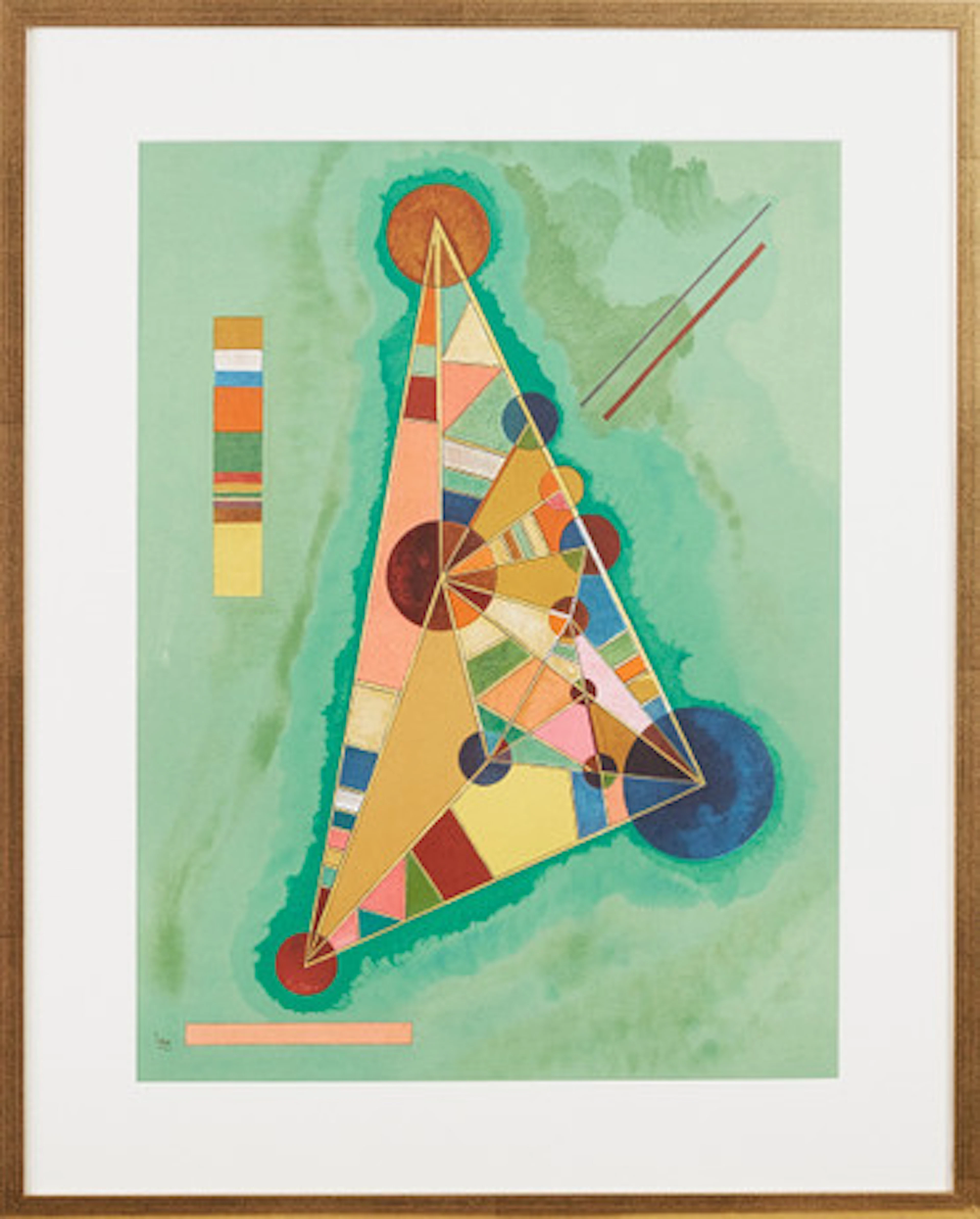WASSILY KANDINSKY. Efter. "Variegation in …