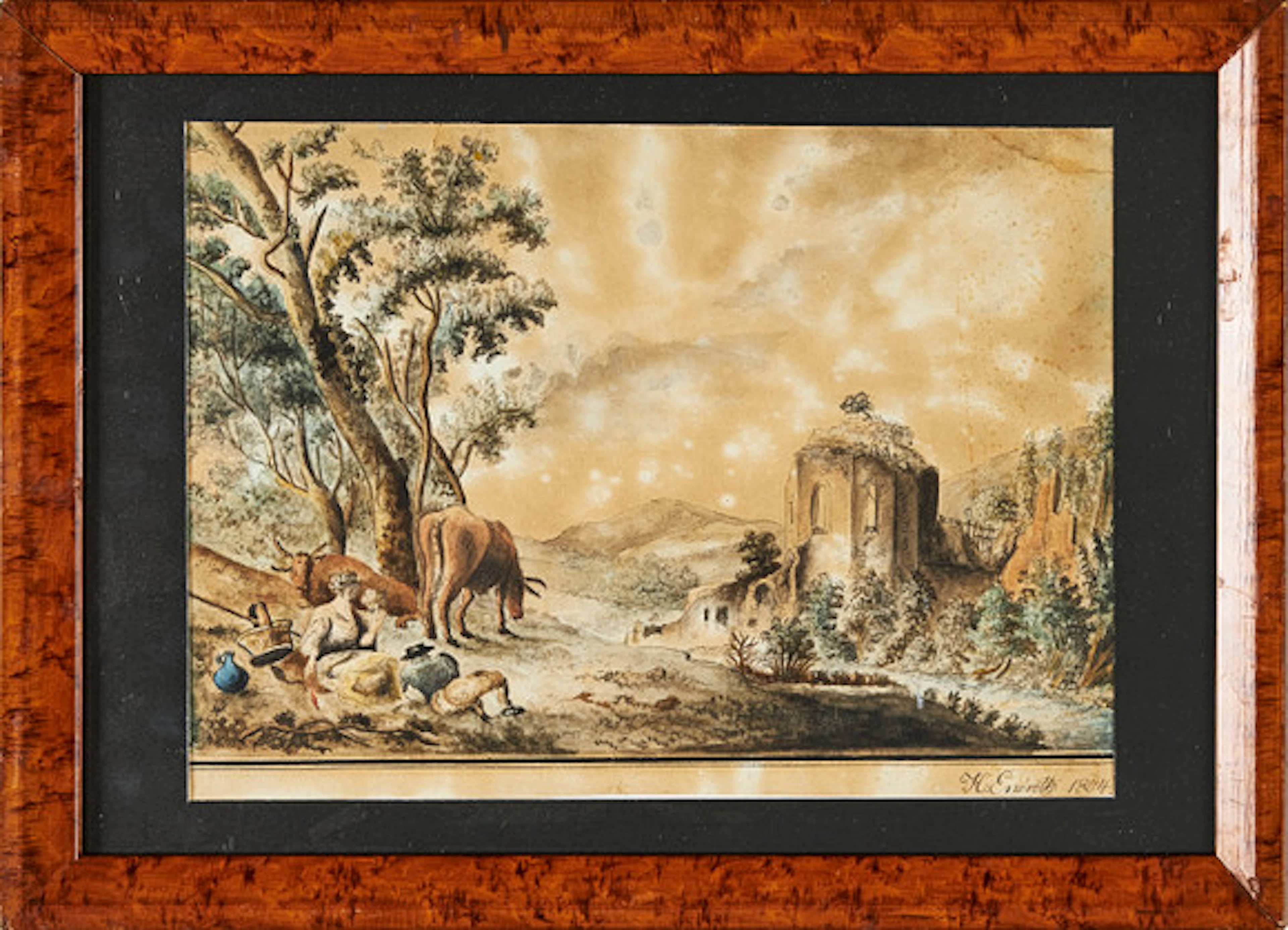 HEDVIG ENEROTH (1763-1818). Arkaiskt lands…