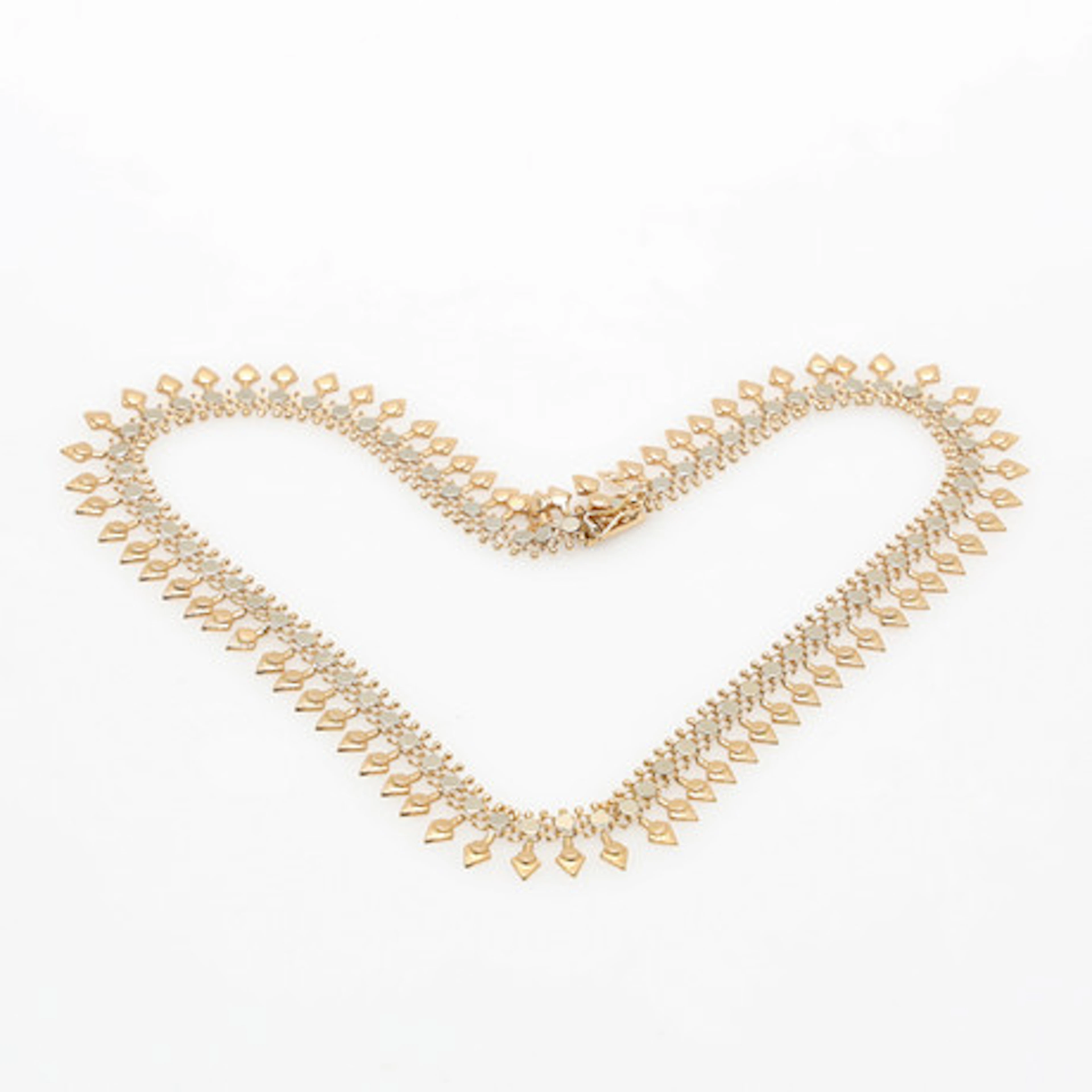 HALSBAND, i 18K guld, vintage, Italien.